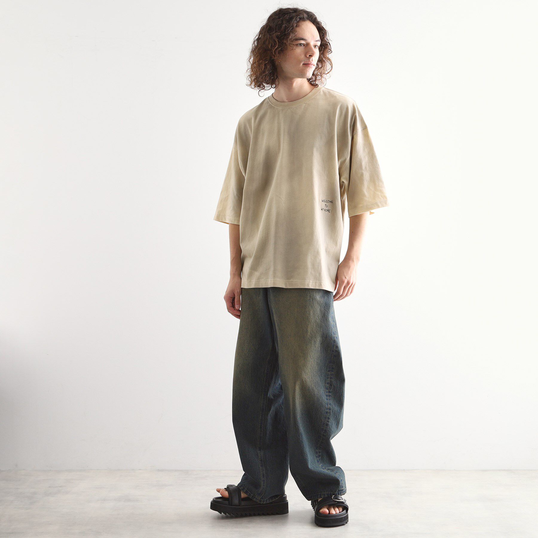 tk.TAKEO KIKUCHI「ヴィンテージライクTシャツ/ヴィンテージ加工/半袖Tシャツ」|Tシャツ・カットソー|