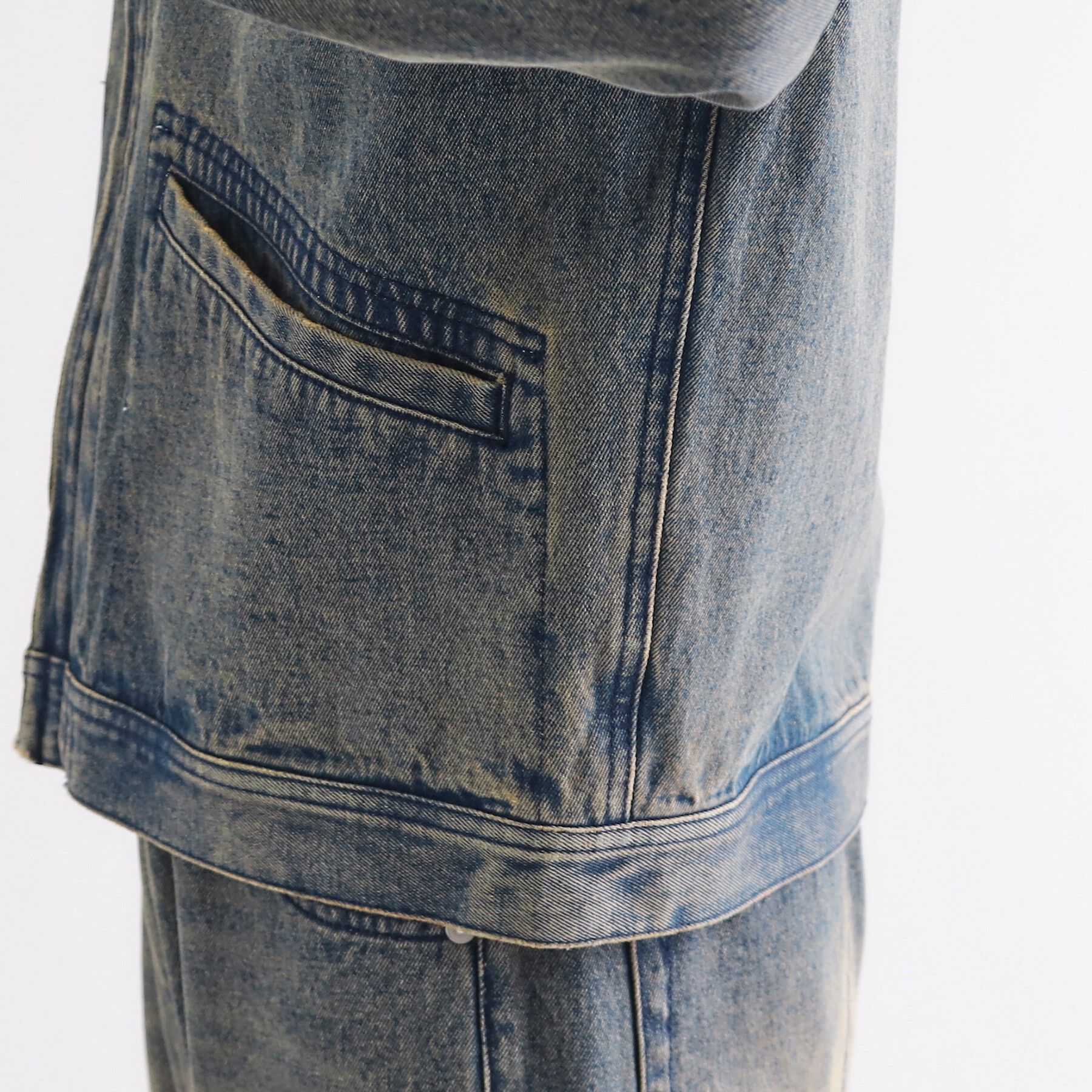 tk.TAKEO KIKUCHI「デニムブルゾン」|デニムジャケット|