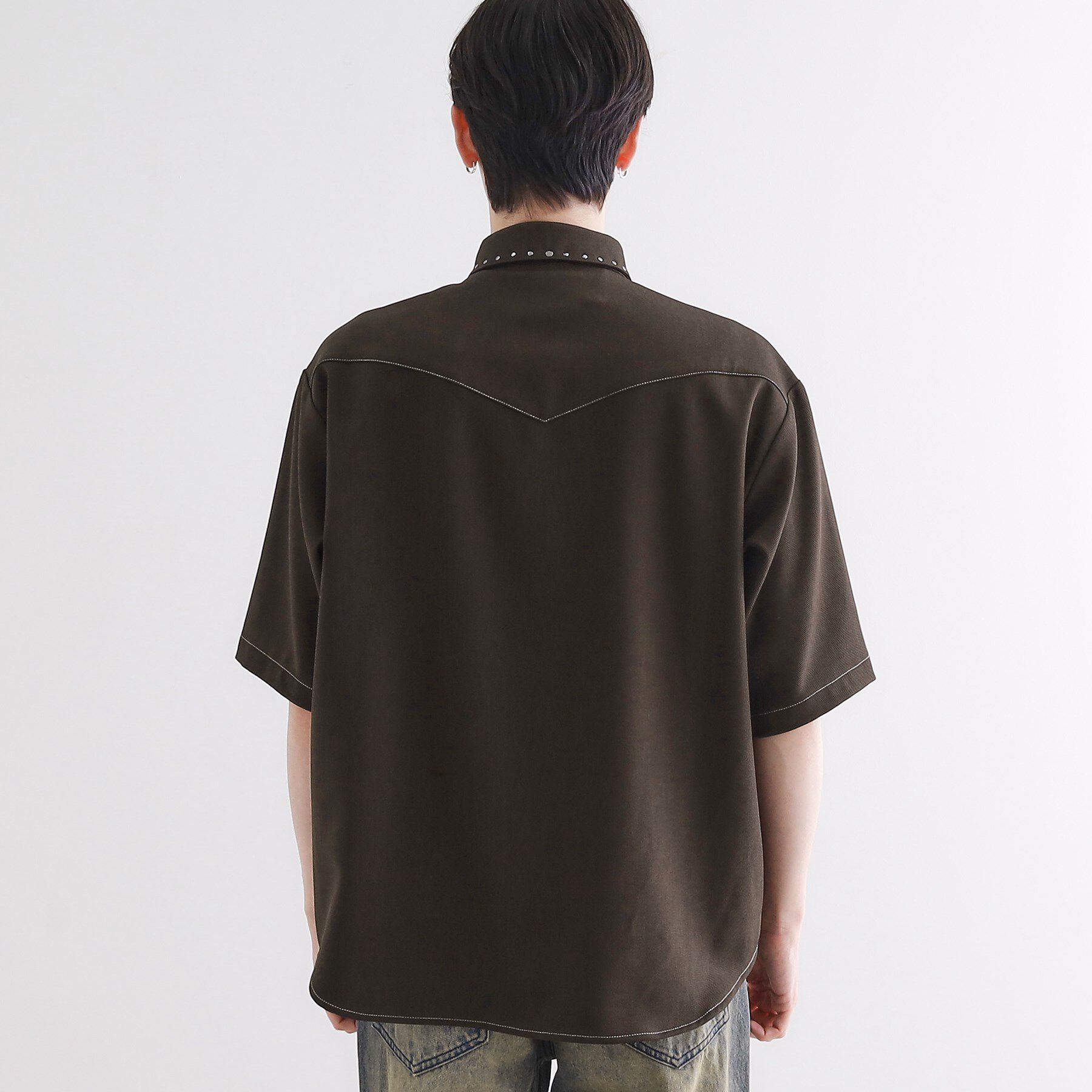 tk.TAKEO KIKUCHI「ウェスタンスタッズシャツ」|シャツ・ブラウス|