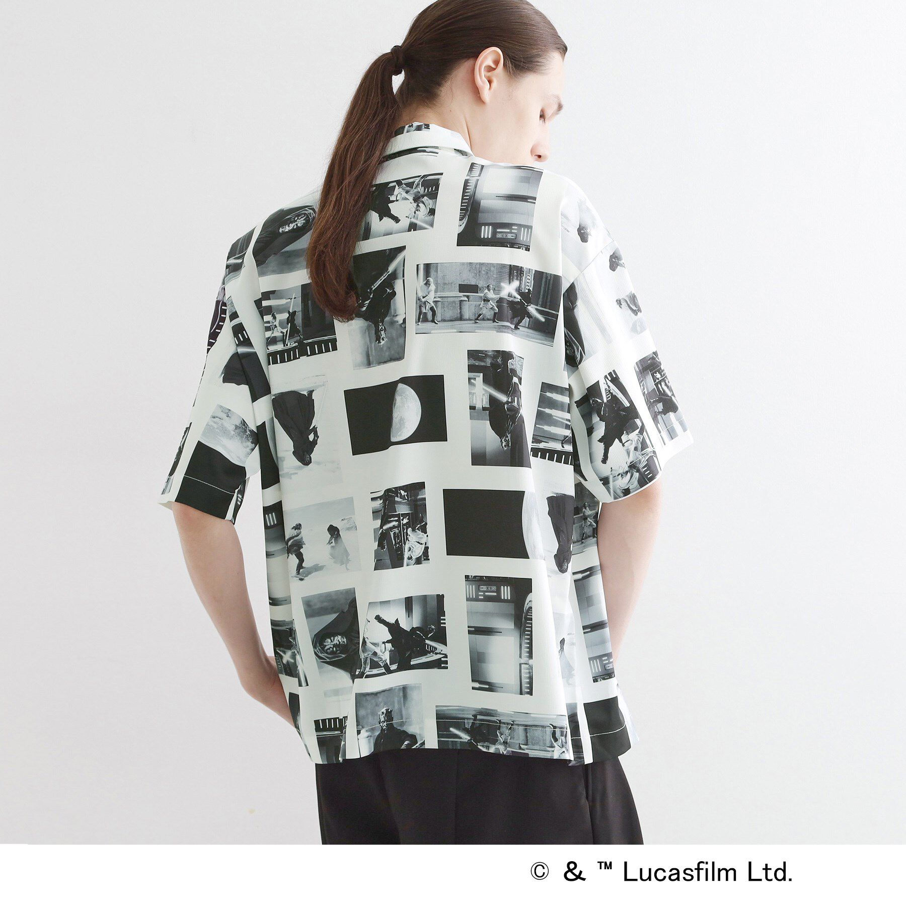 tk.TAKEO KIKUCHI「【STAR WARS】Capsule Collection 2WAY半袖シャツ」|シャツ・ブラウス|ホワイト(401)