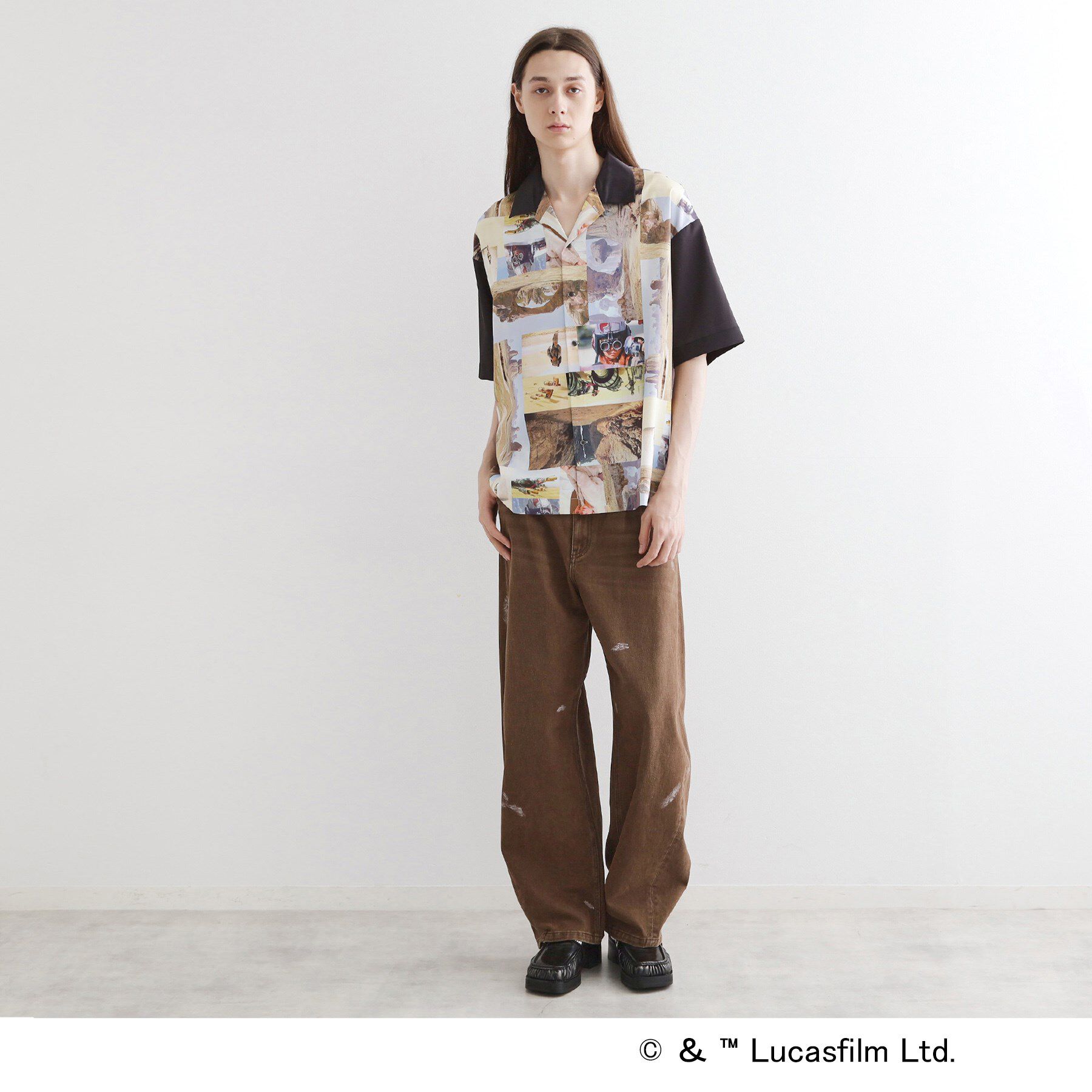 tk.TAKEO KIKUCHI「【STAR WARS】Capsule Collection 2WAY半袖シャツ」|シャツ・ブラウス|