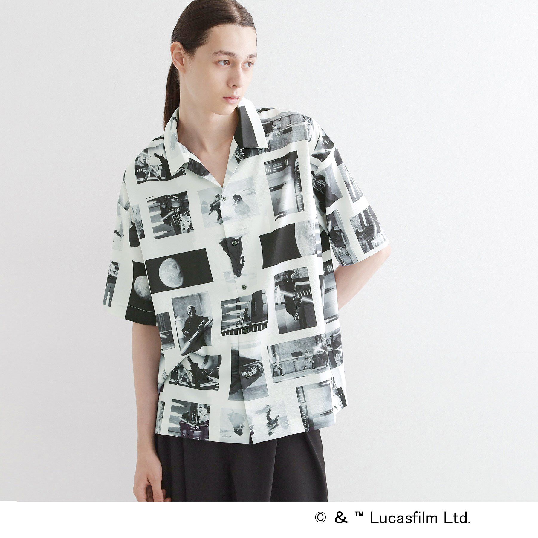 tk.TAKEO KIKUCHI「【STAR WARS】Capsule Collection 2WAY半袖シャツ」|シャツ・ブラウス|