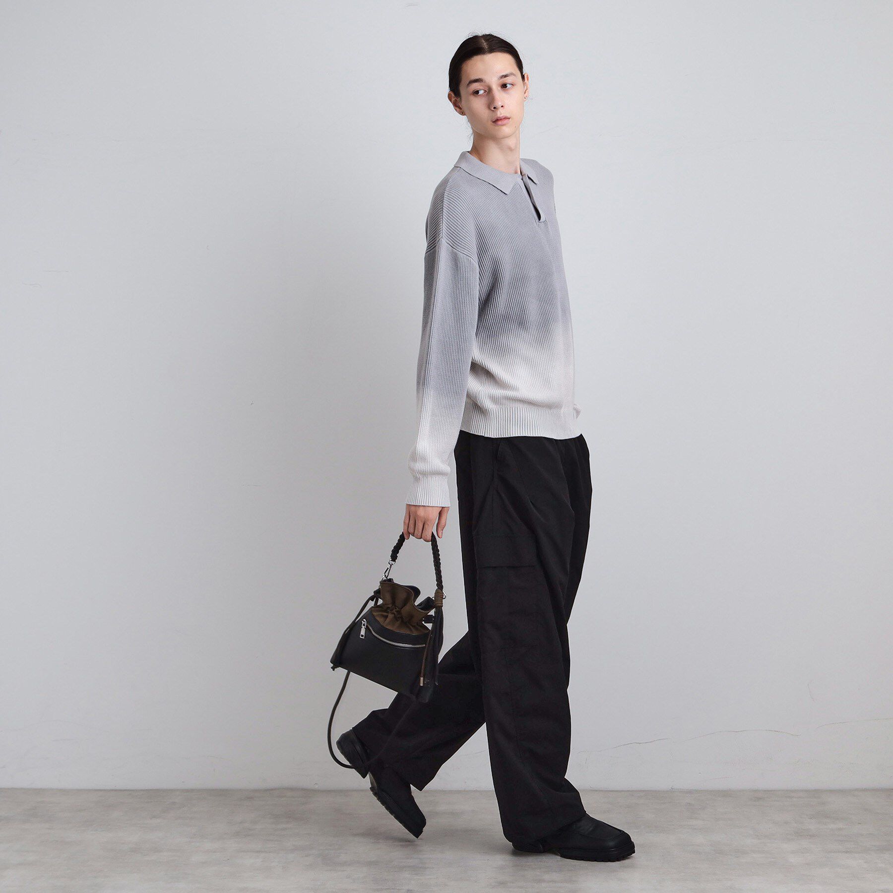 tk.TAKEO KIKUCHI「ADAMPATEK 別注 アソート巾着ショルダーバッグ」|ショルダー・メッセンジャー|