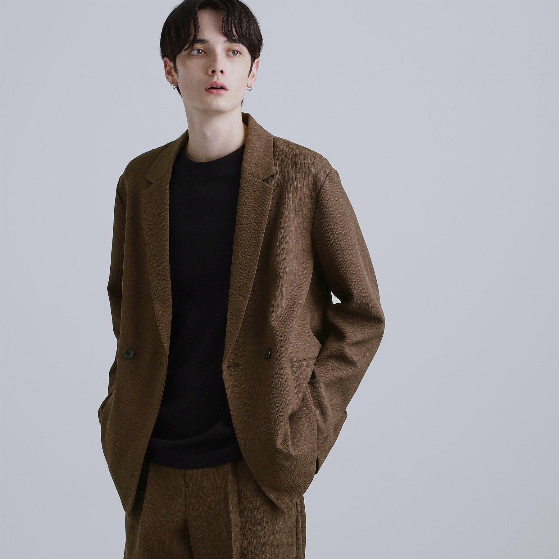 tk.TAKEO KIKUCHI「【セットアップ対応】テッククレープテーラードジャケット」|テーラードジャケット|