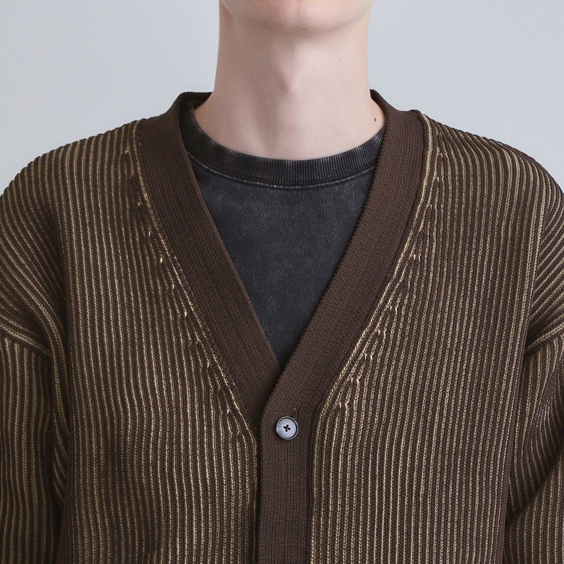 tk.TAKEO KIKUCHI「プレーティングカーディガン」|カーディガン|