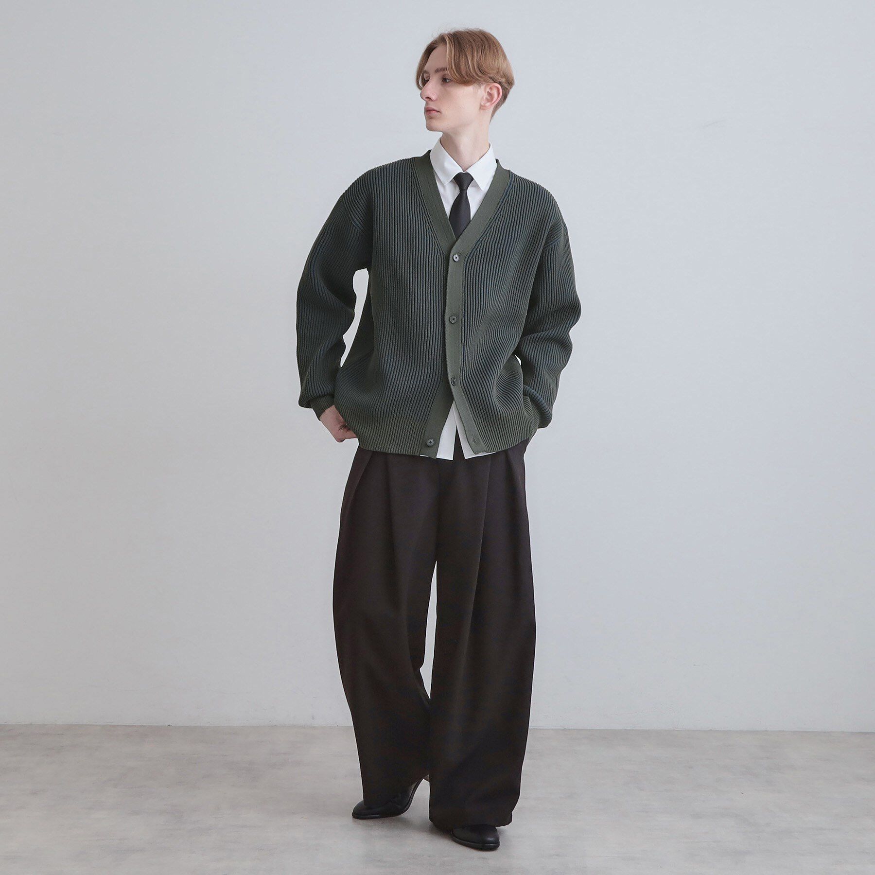 tk.TAKEO KIKUCHI「プレーティングカーディガン」|カーディガン|