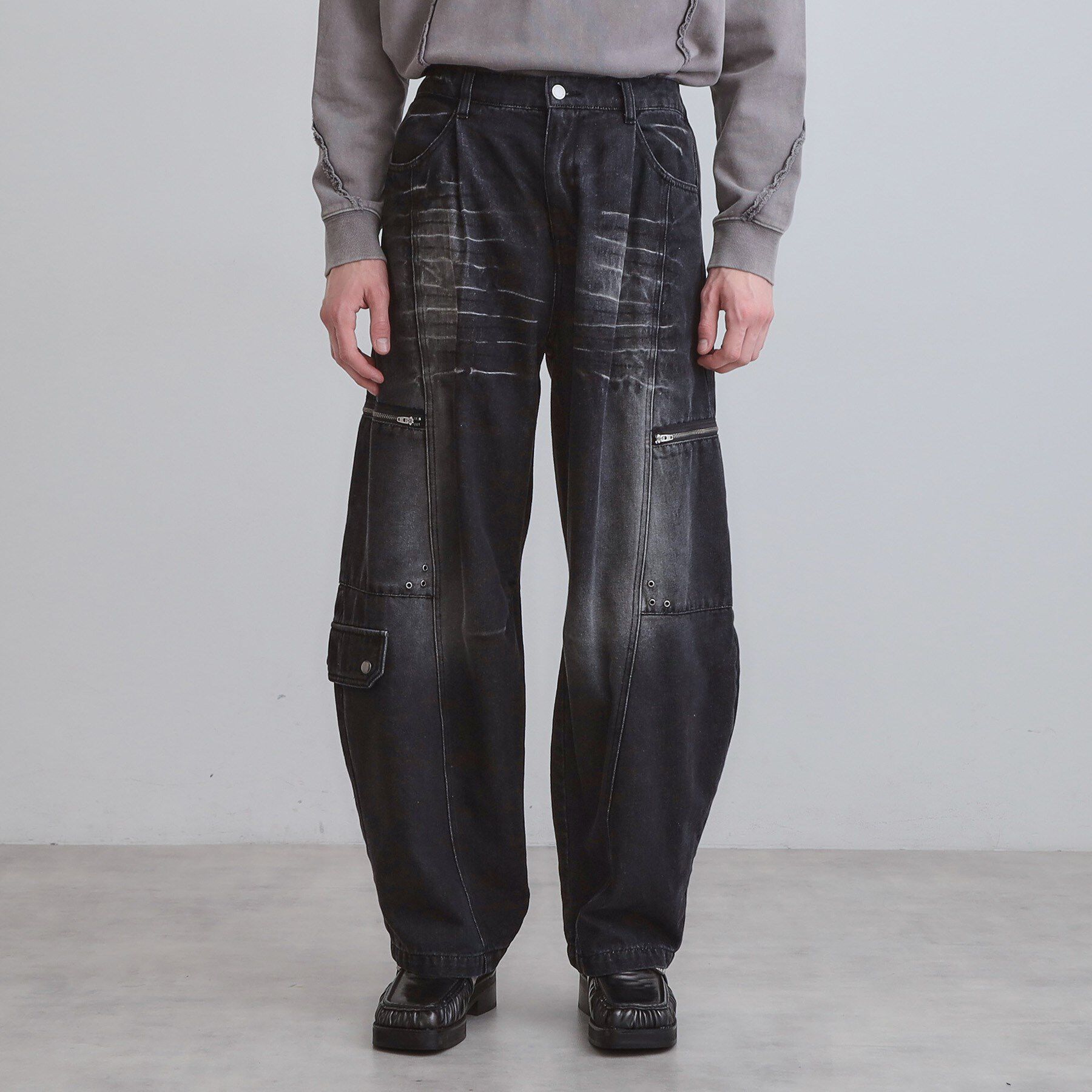 tk.TAKEO KIKUCHI「ヴィンテージライクデニムカーゴパンツ」|その他|