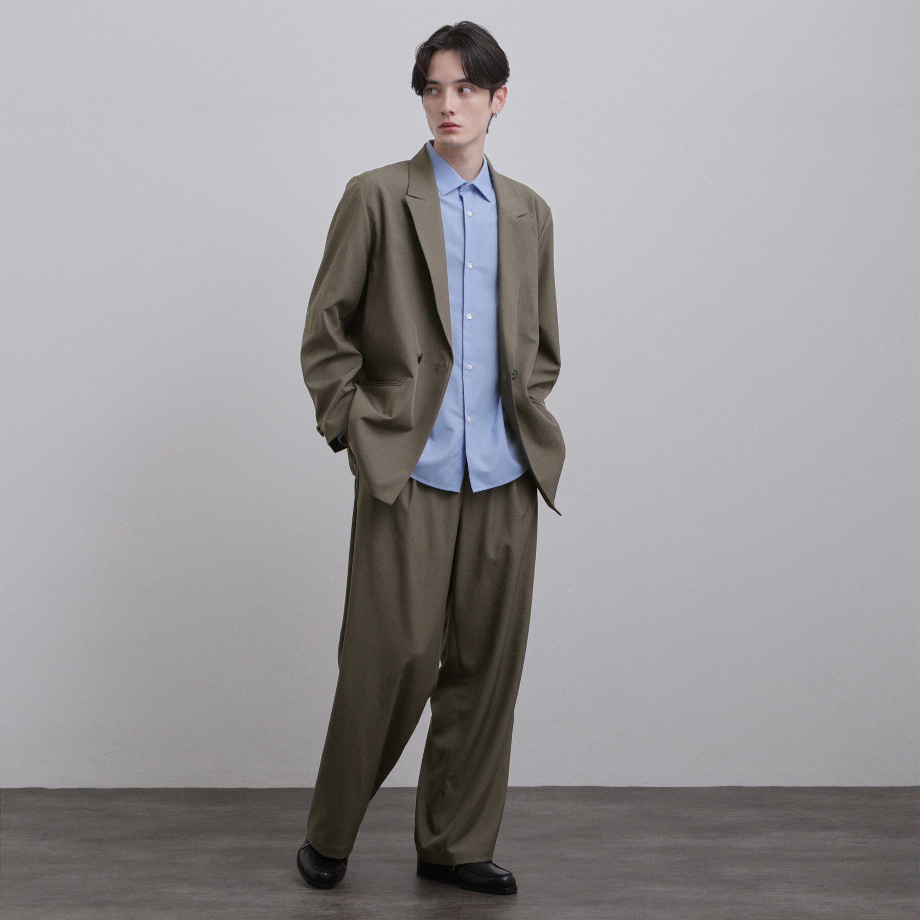 tk.TAKEO KIKUCHI「ダブルブレストジャケット」|テーラードジャケット|