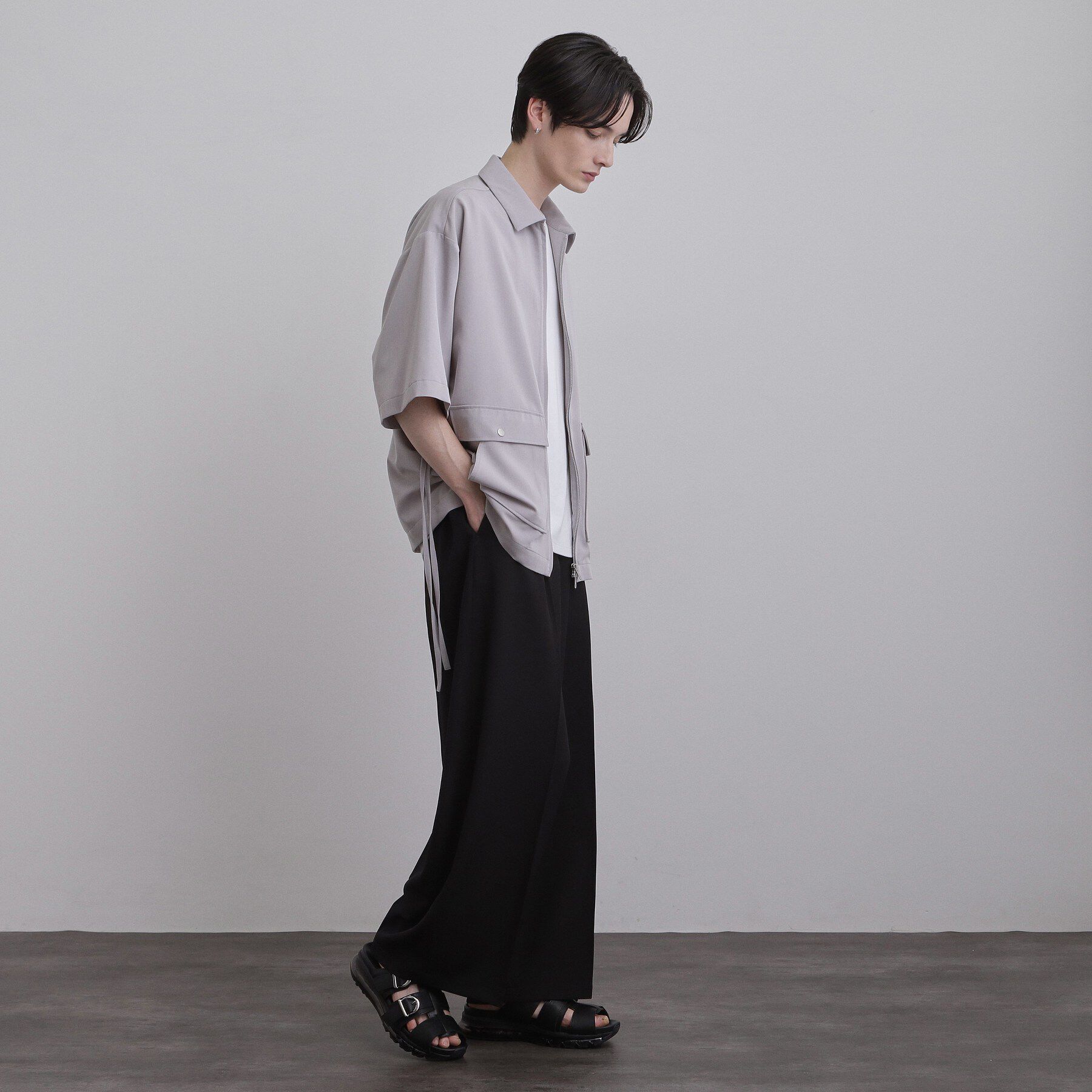 tk.TAKEO KIKUCHI「【4cmUP】クリアソールアソートサンダル」|サンダル|