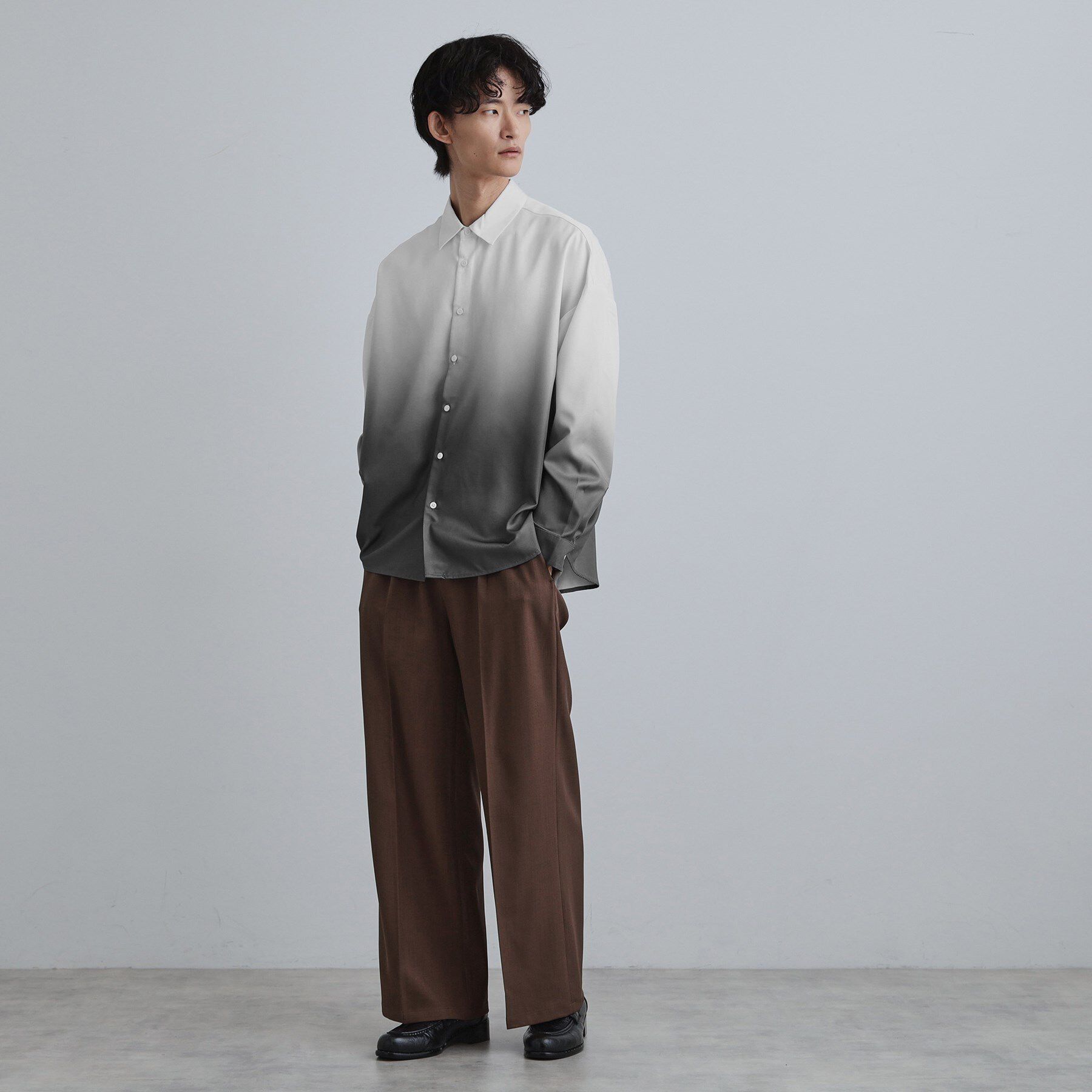 tk.TAKEO KIKUCHI「オーバーとろみシャツ」|シャツ・ブラウス|