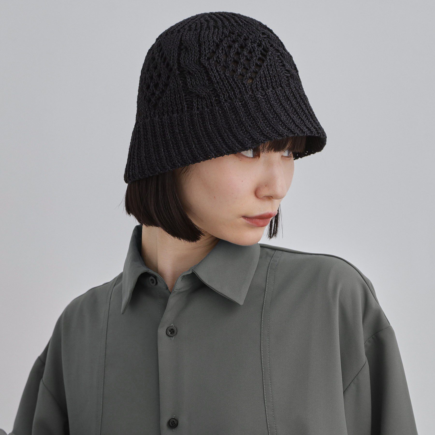 tk.TAKEO KIKUCHI「オープンワークバケットハット」|ハット|