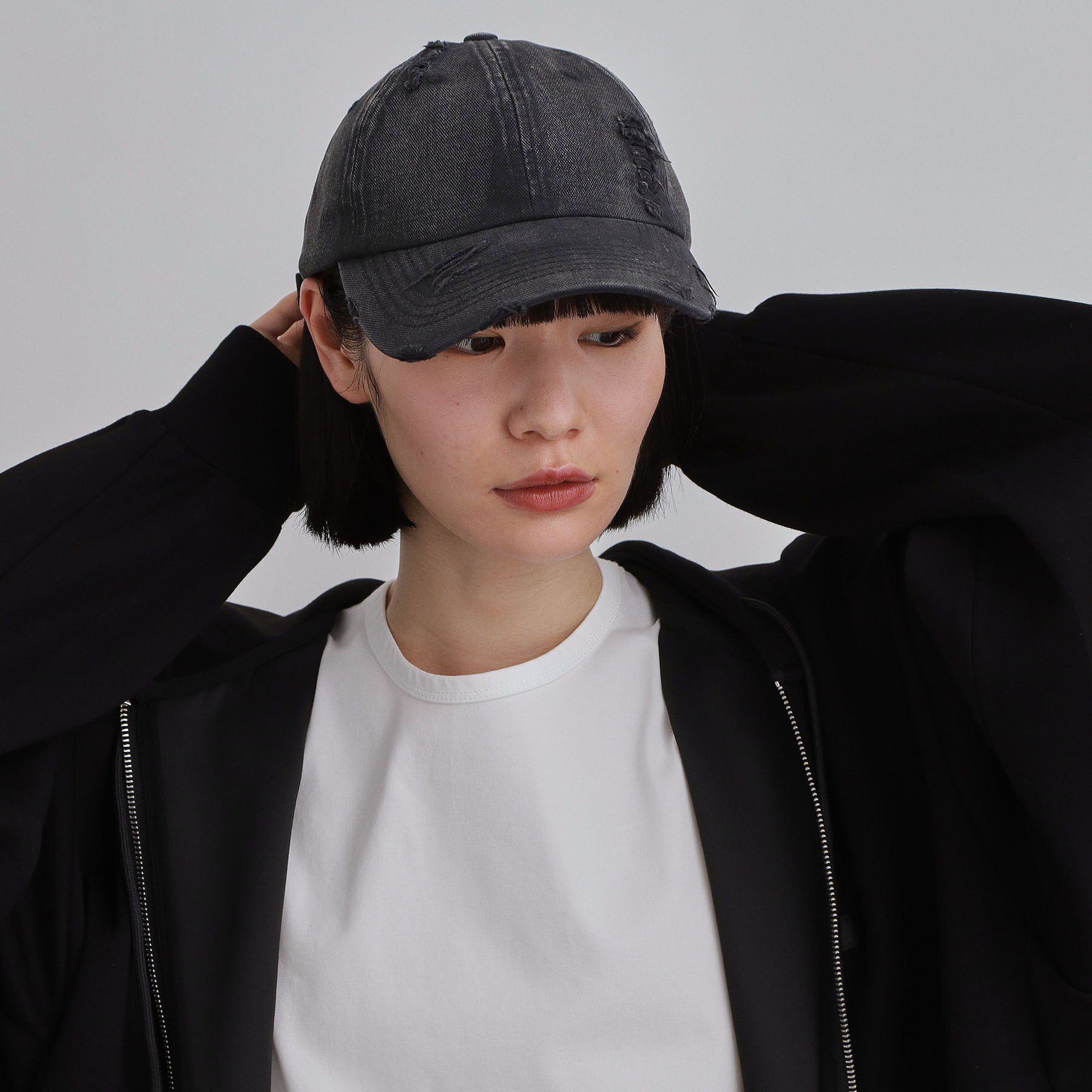 tk.TAKEO KIKUCHI「ダメージキャップ」|キャップ・キャスケット|