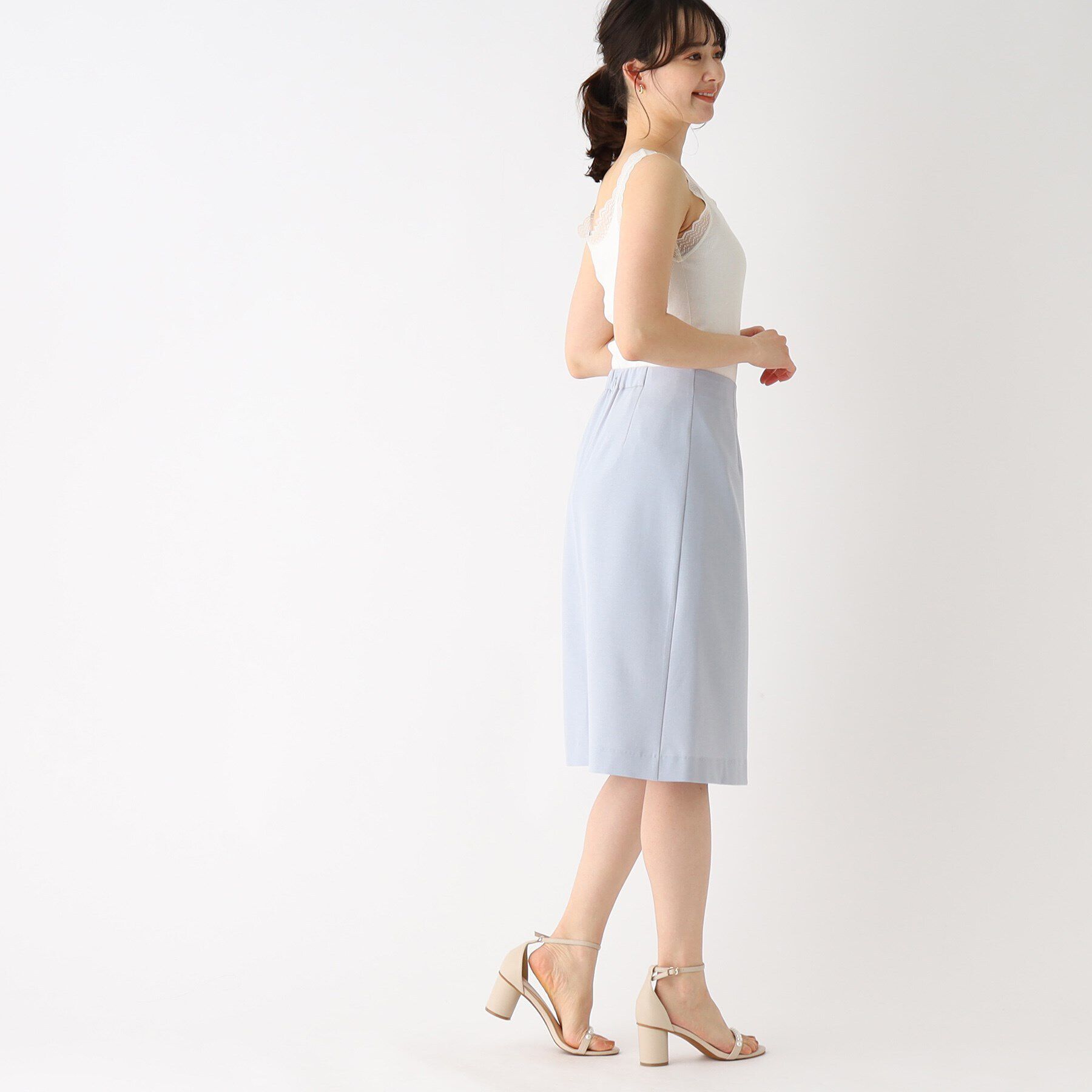 index「前後2WAYレースタンクトップ【洗濯機洗い可】」|キャミソール|