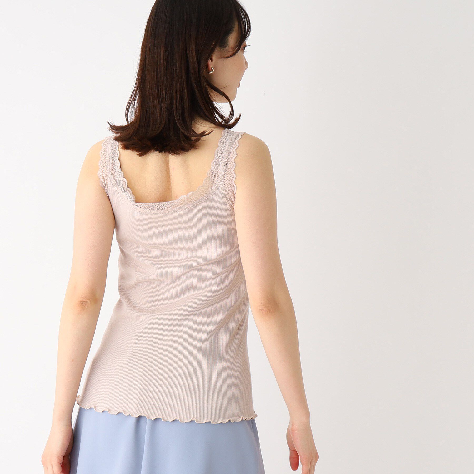 index「前後2WAYレースタンクトップ【洗濯機洗い可】」|キャミソール|