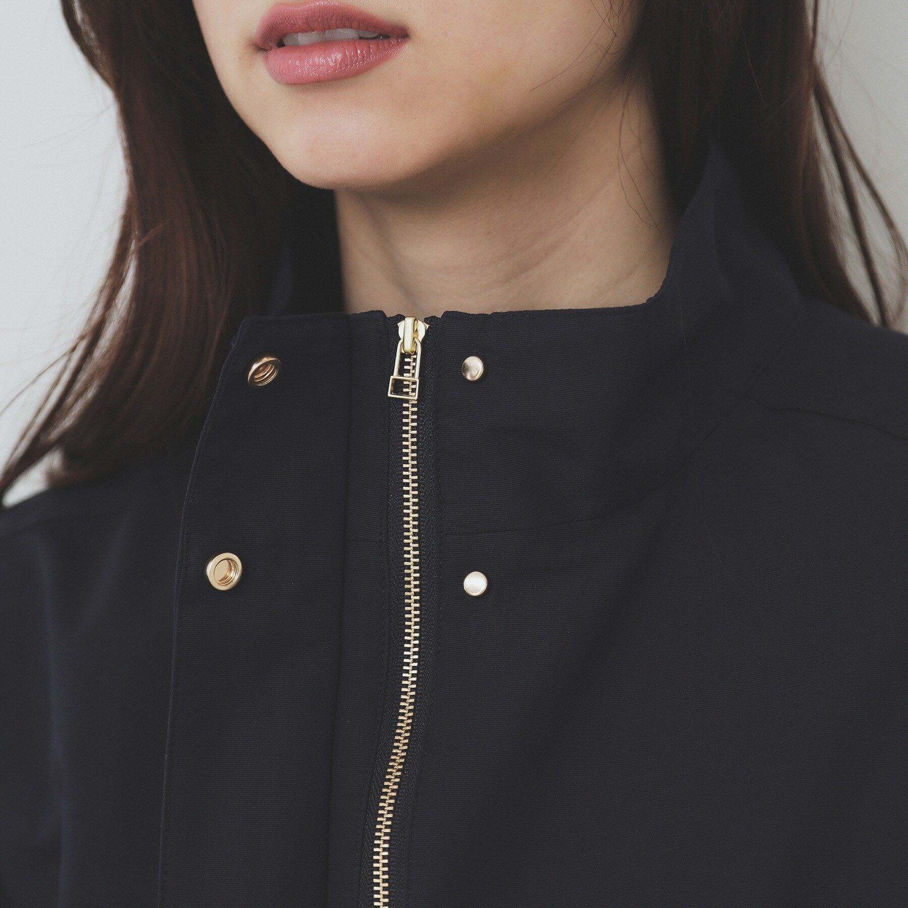 index「撥水スタンドカラーショートブルゾン【洗濯機洗い可】」|ブルゾン・スタジャン|