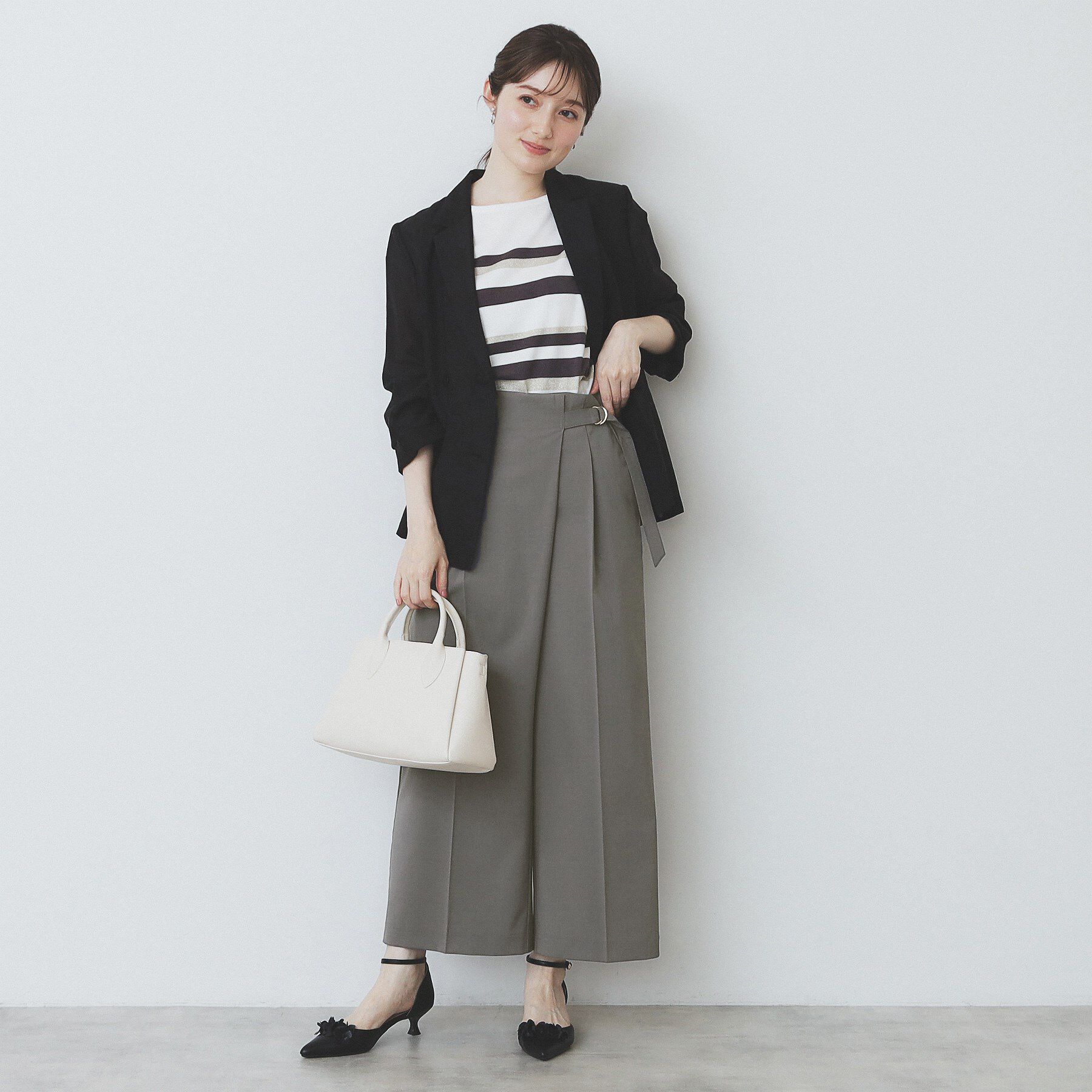 index「ラップストレートパンツ【接触冷感/抗ピル/洗濯機洗い可/イージーアイロン】」|その他|