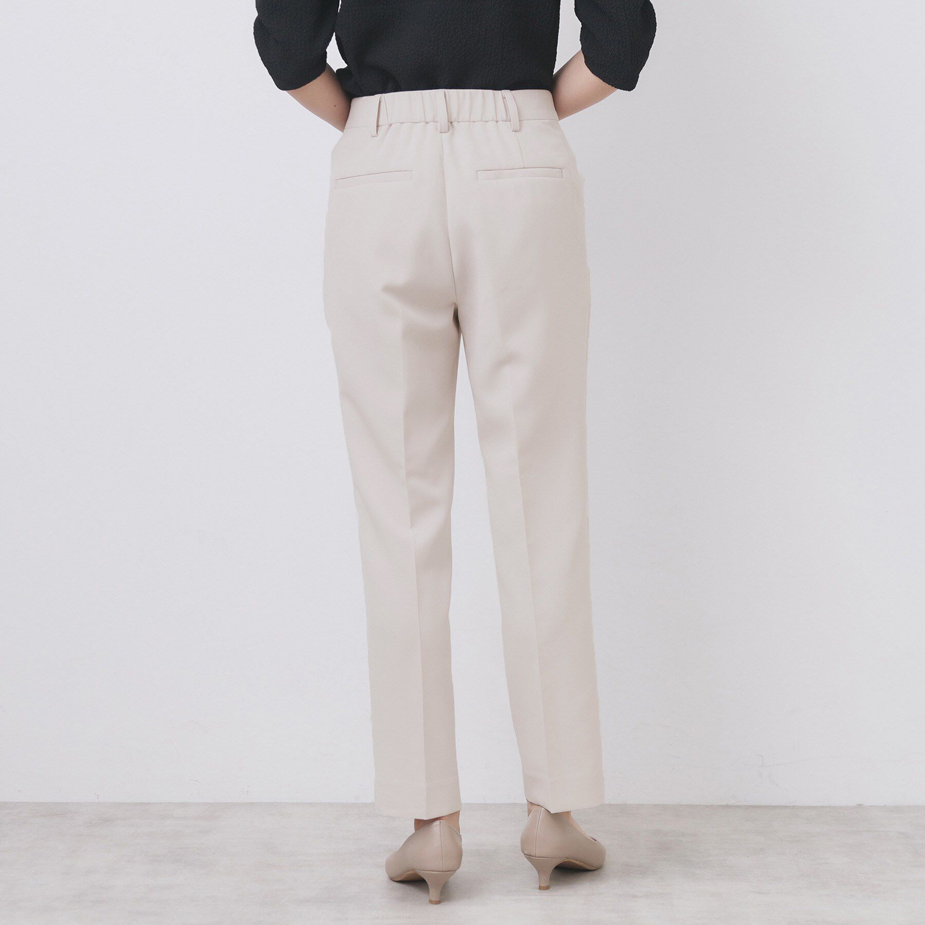 index「ストレッチテーパードパンツ/セットアップ対応【洗濯機洗い可/イージーアイロン/防シワ】」|その他|