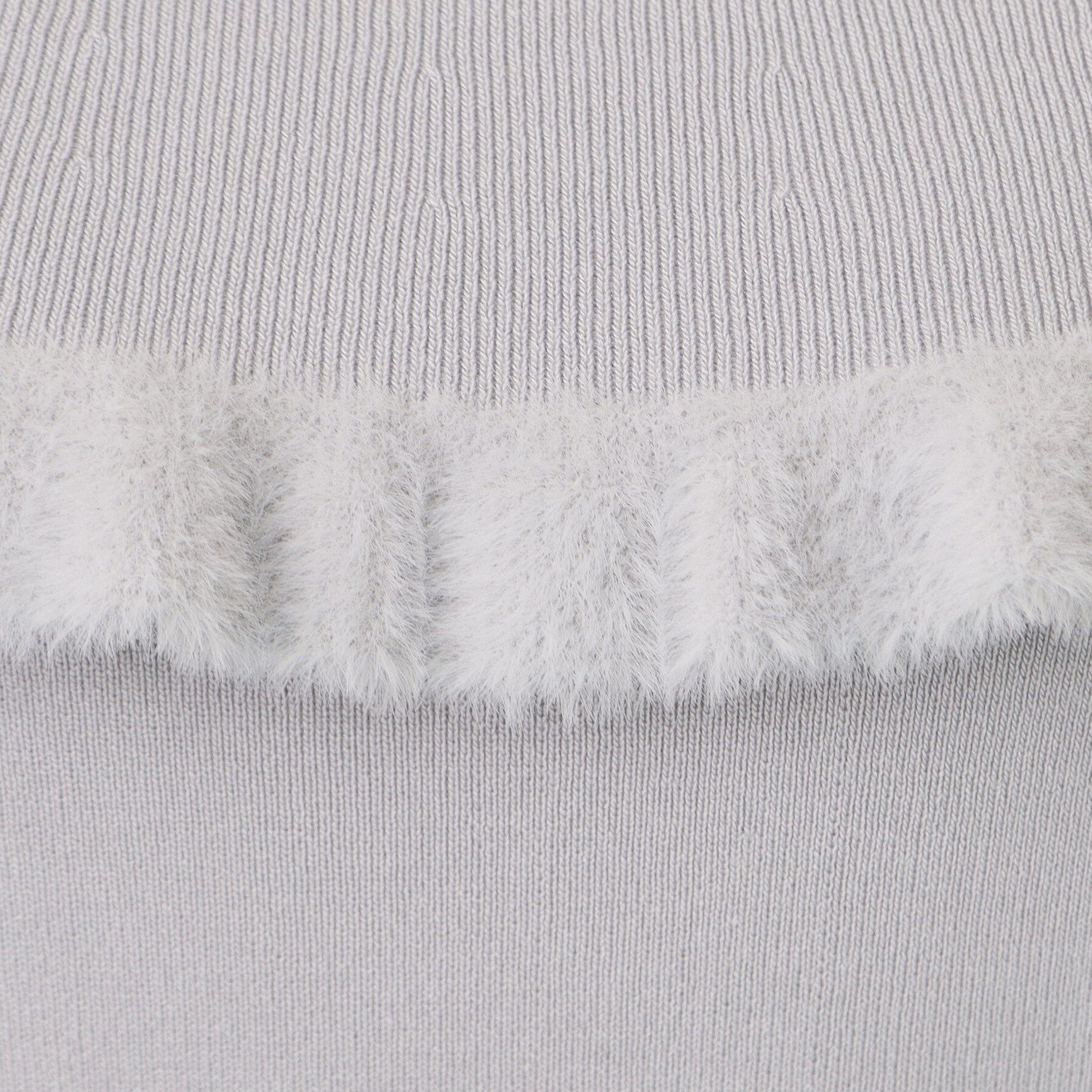 index「ファーフリルケープニット【洗濯機洗い可】」|ニット・セーター|