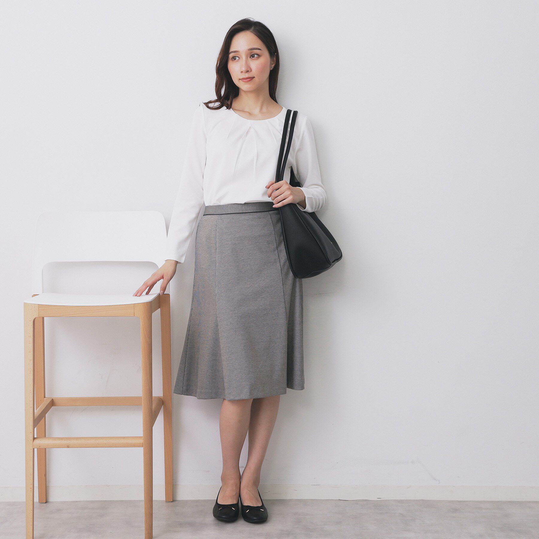 index「フロントタックトップス【洗濯機洗い可/UVケア】」|Tシャツ・カットソー|