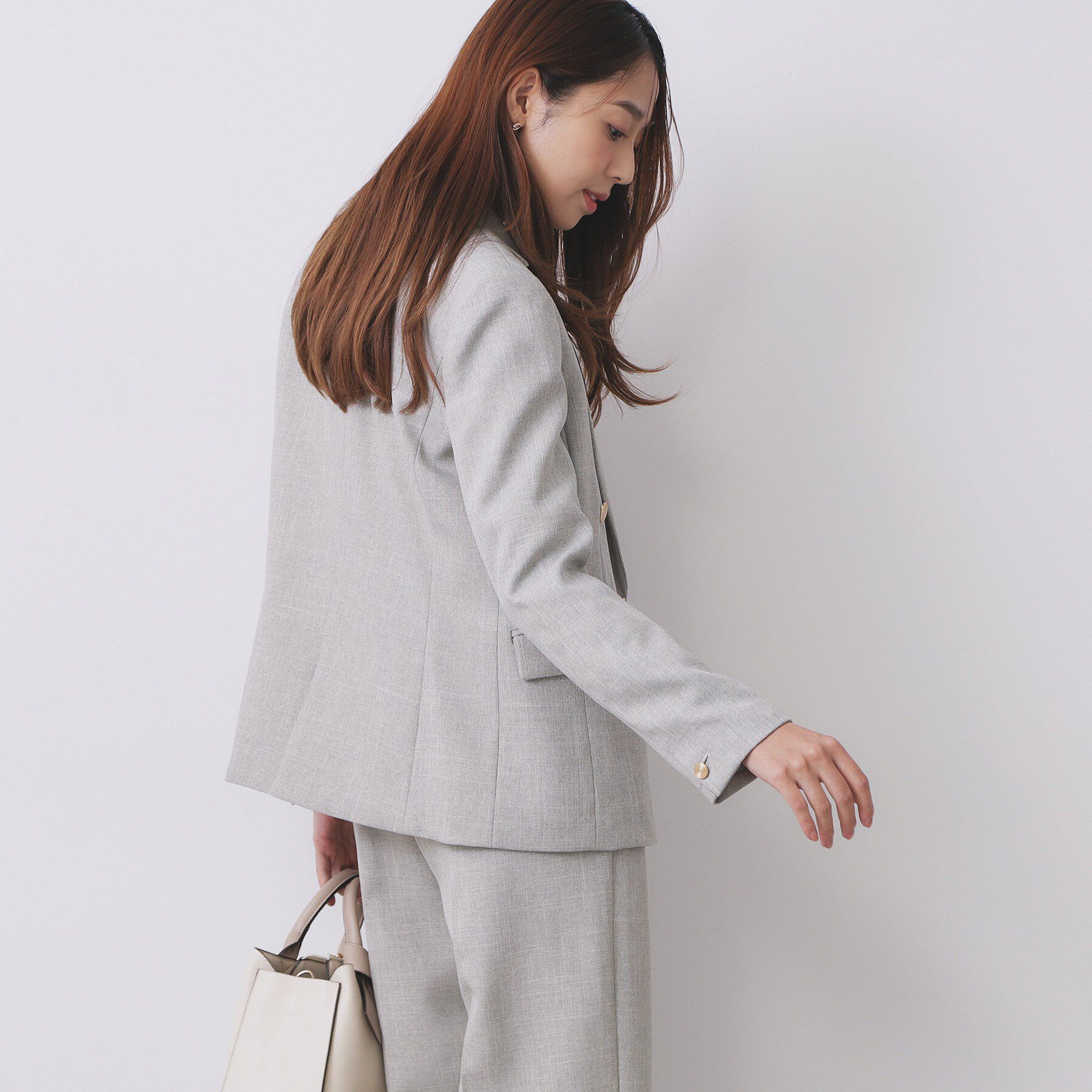 index「《Oggi掲載》ダブルブレストテーラードジャケット/セットアップ対応可【洗える】」|テーラードジャケット|