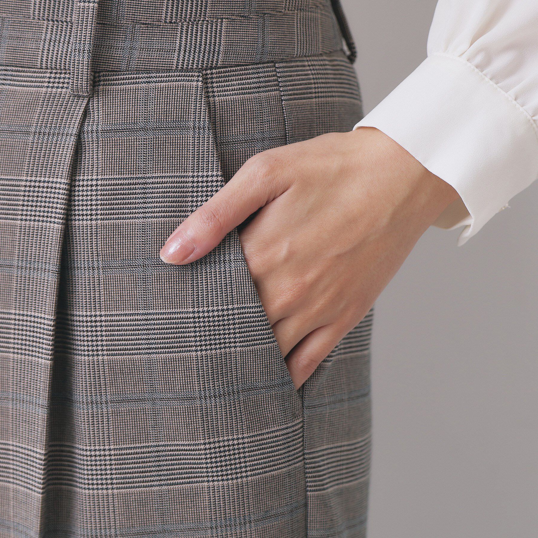 index「ワイドストレートパンツ/セットアップ対応可【洗濯機OK/イージーアイロン】」|その他|