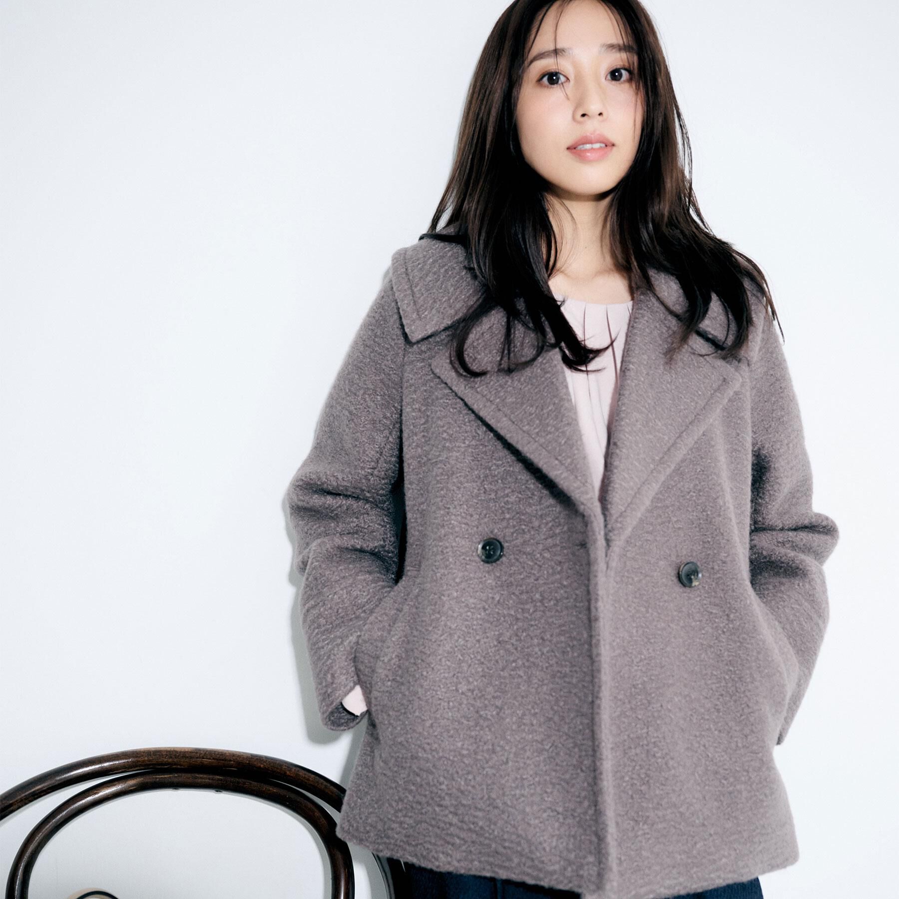 index「ブークレミドルコート【洗える】」|ピーコート|