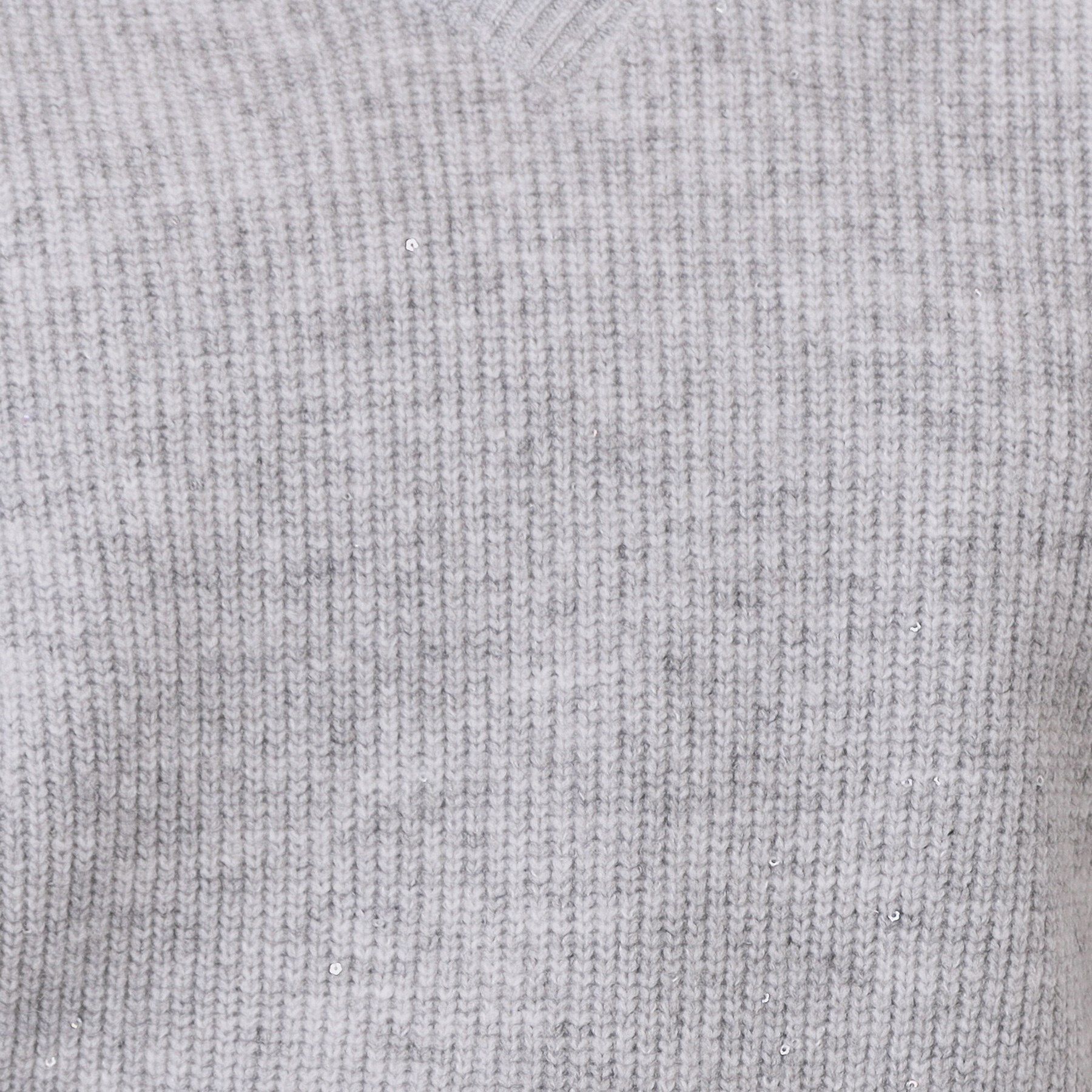 index「片畦Vネックボクシーパフニット【洗濯機OK】」|ニット・セーター|