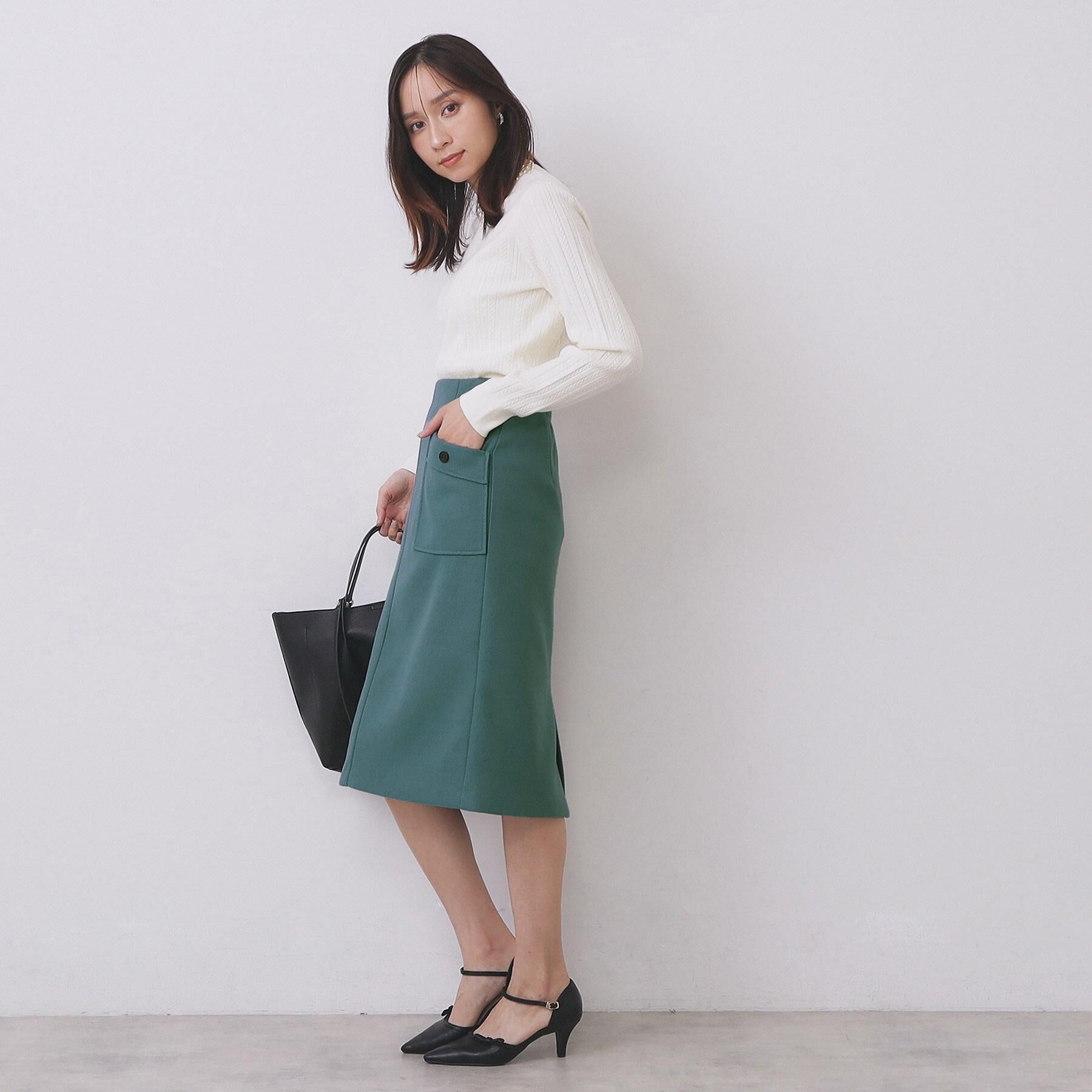 index「ポケットタイトスカート【洗濯機OK/イージーケア/防シワ】」|スカート|