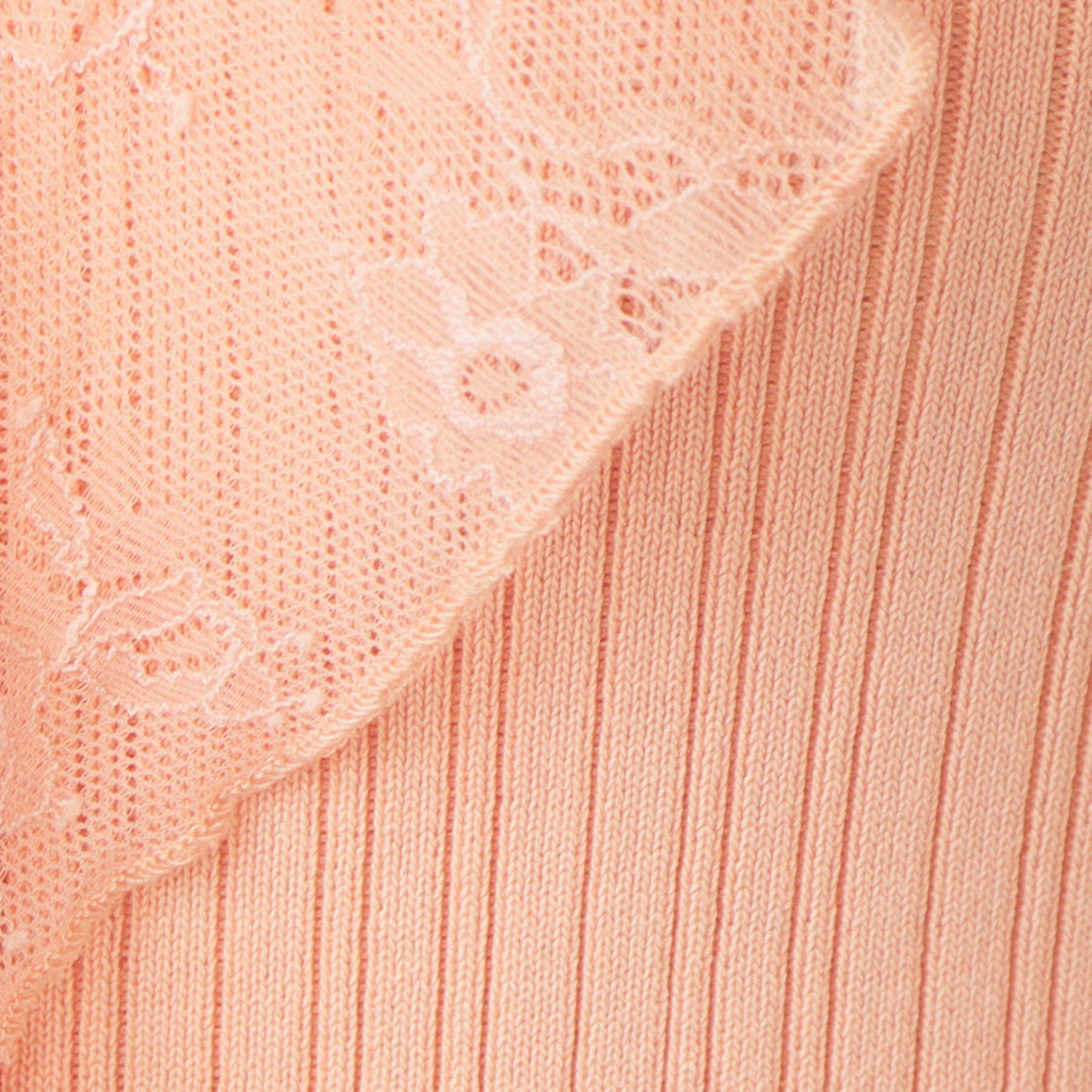 index「レースフリルVネックリブニット【洗濯機OK/抗ピル】」|ニット・セーター|