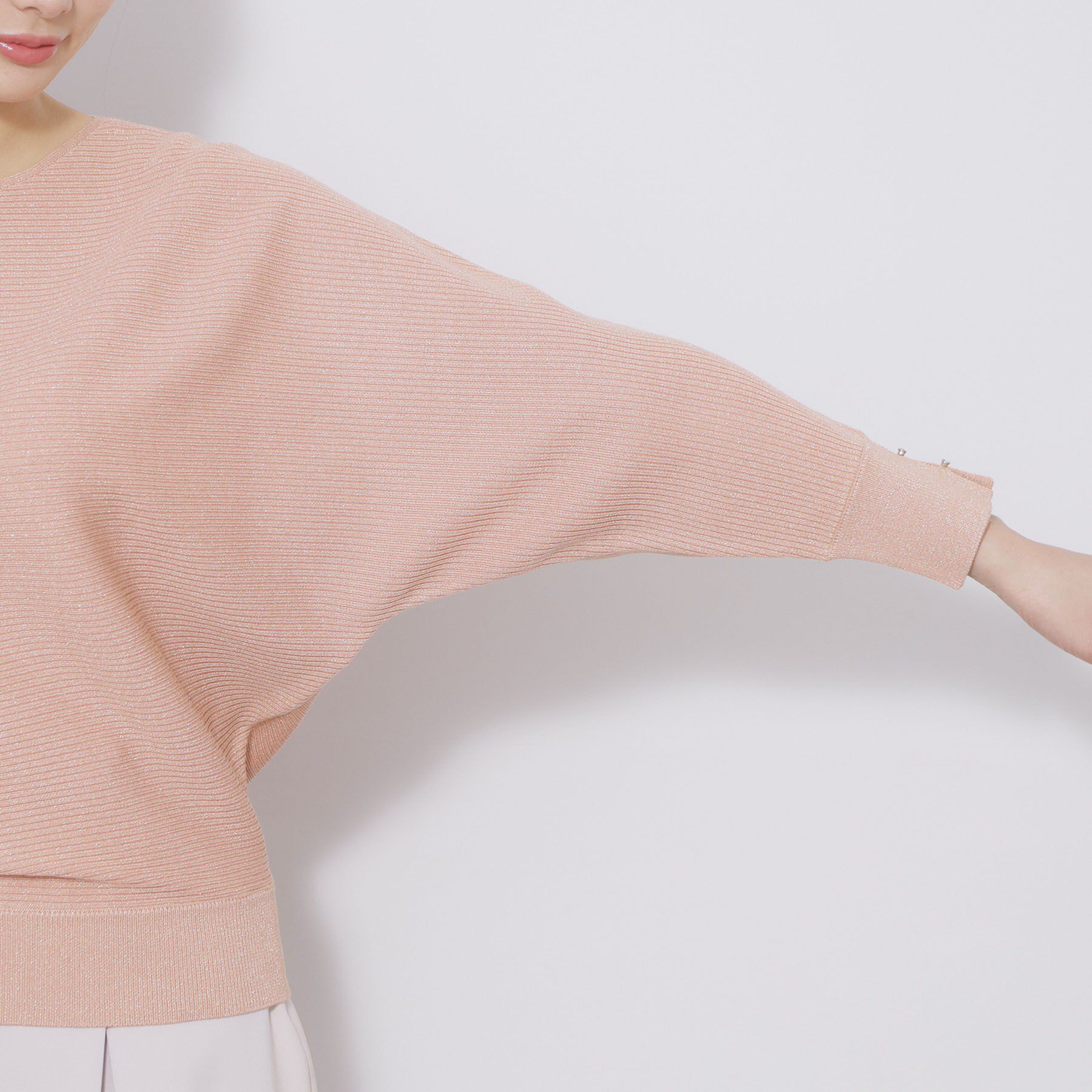 index「ドルマンリブニット【洗濯機OK/抗ピル】《5col》」|ニット・セーター|