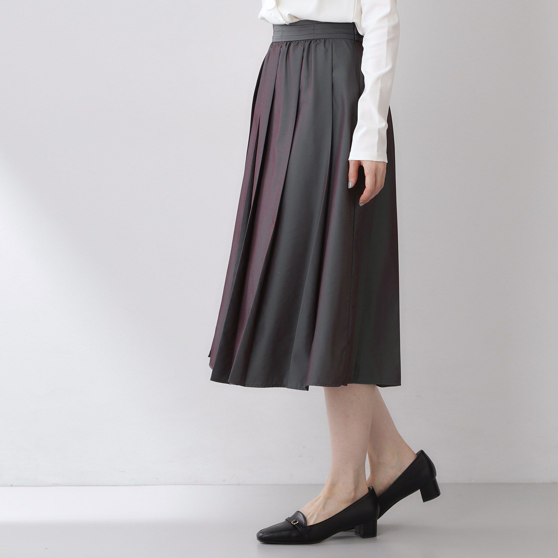 index「タックフレアスカート【洗濯機OK】」|スカート|