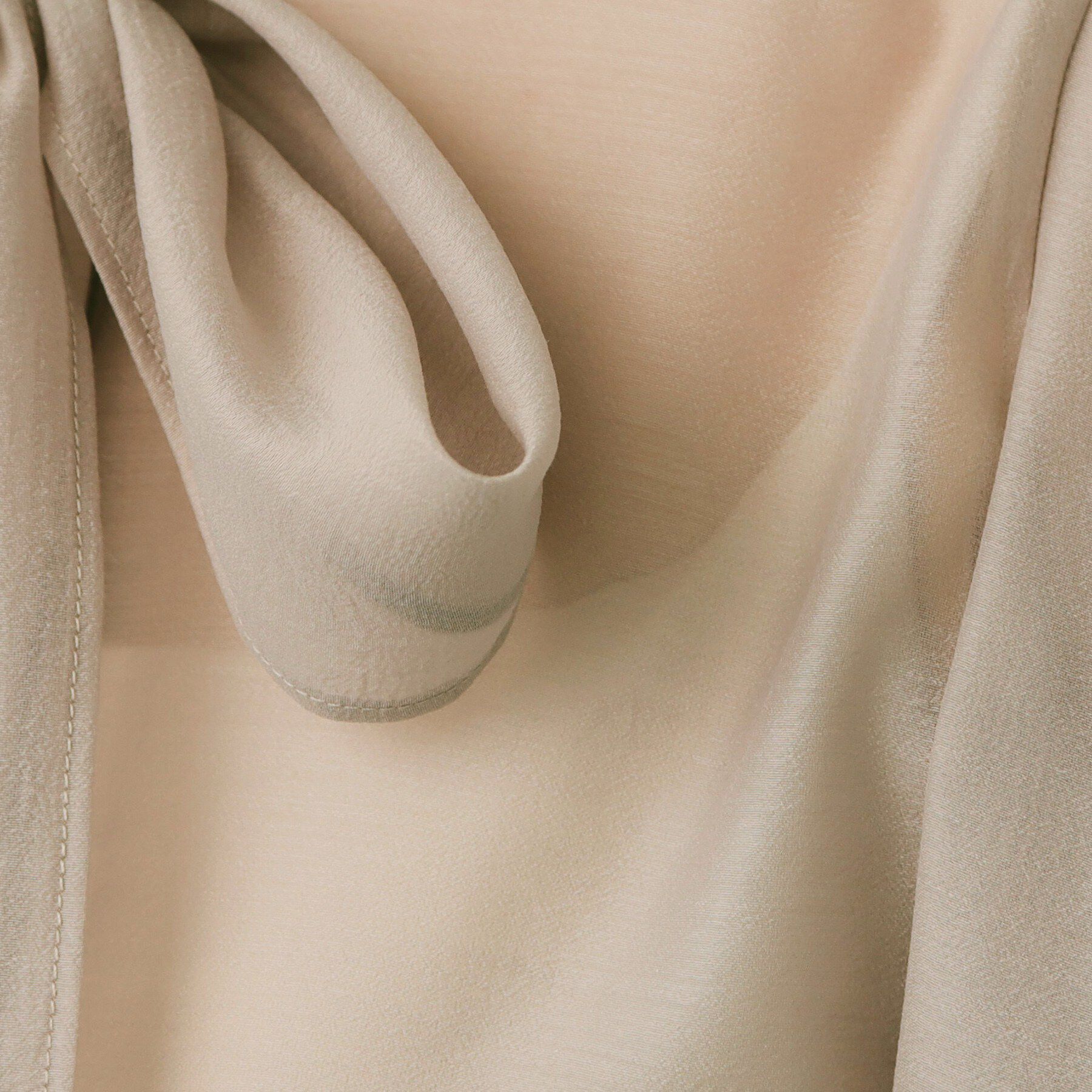 index「オーガンシアーリボンフリルブラウス【洗濯機OK/イージーアイロン】」|シャツ・ブラウス|