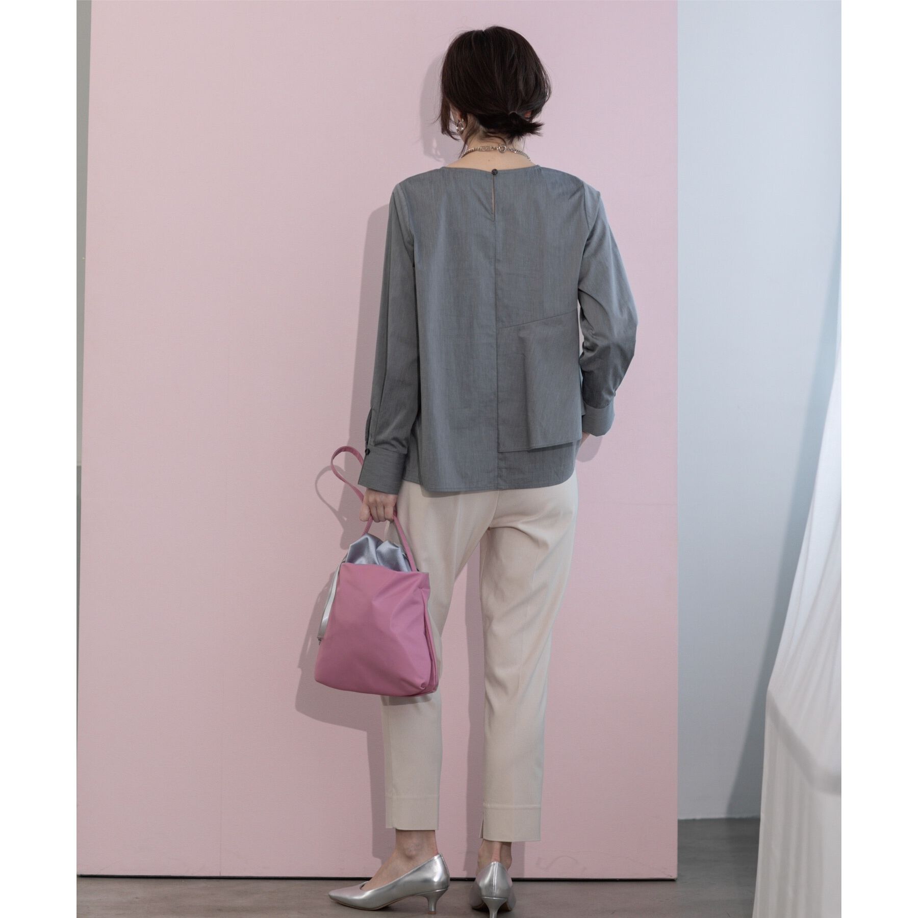 OPAQUE.CLIP「《S-LLsize》ハイストレッチイージースティックパンツ【洗濯機洗い可】」|その他|