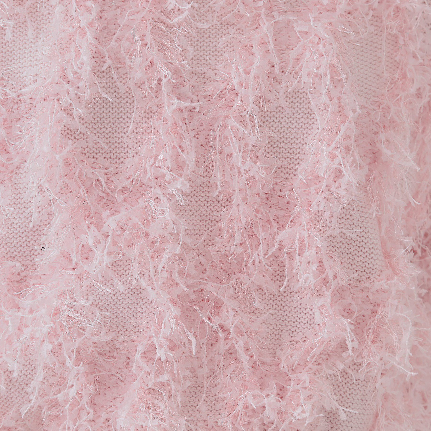 OPAQUE.CLIP「フリンジスパンコールニット【洗える】」|ニット・セーター|