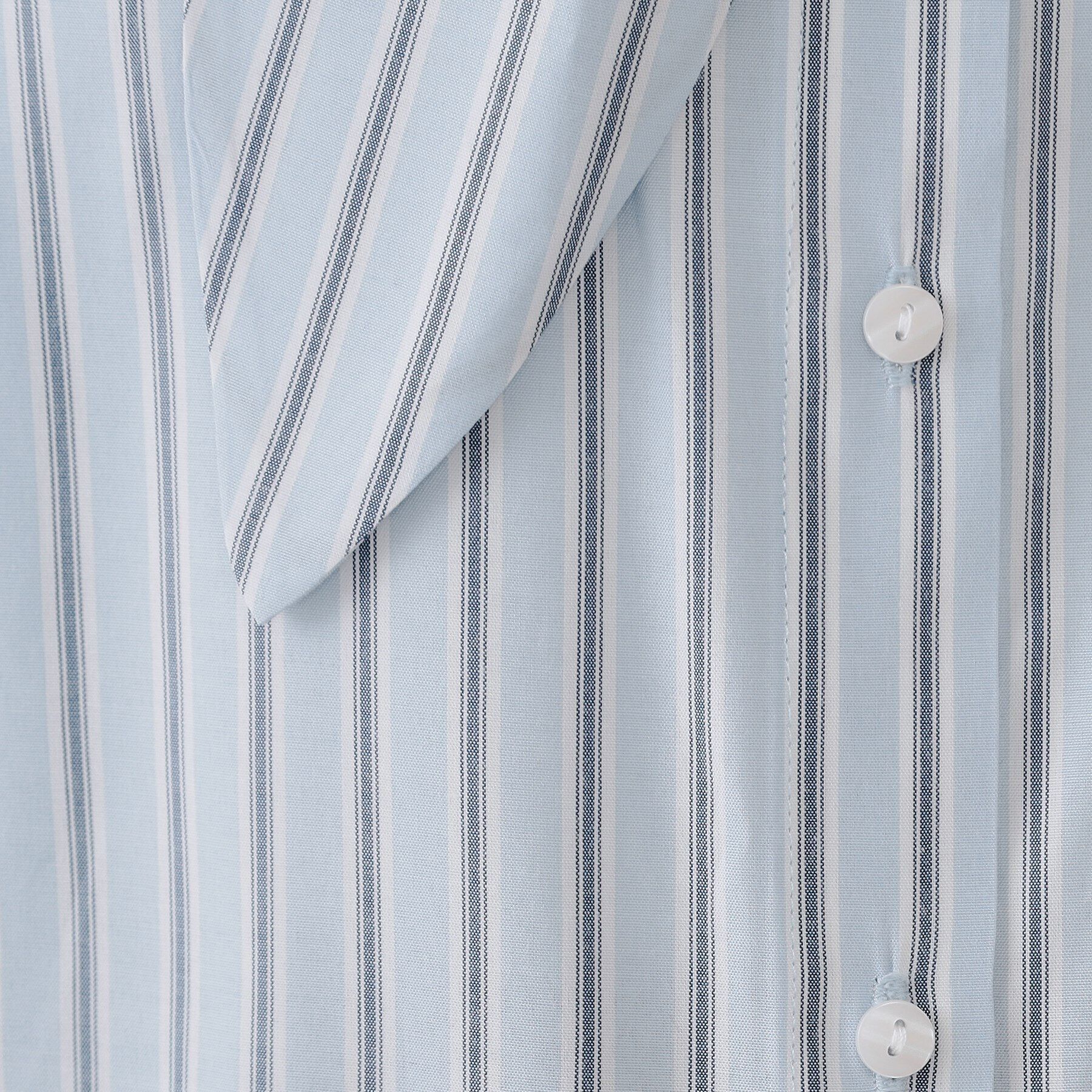 OPAQUE.CLIP「ストライプボウタイシャツ【洗濯機洗い可】」|シャツ・ブラウス|