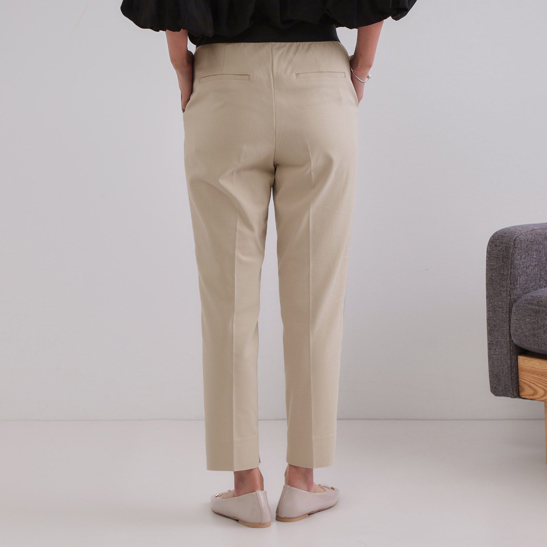 OPAQUE.CLIP「ハイストレッチイージースティックパンツ【洗濯機洗い可】」|その他|