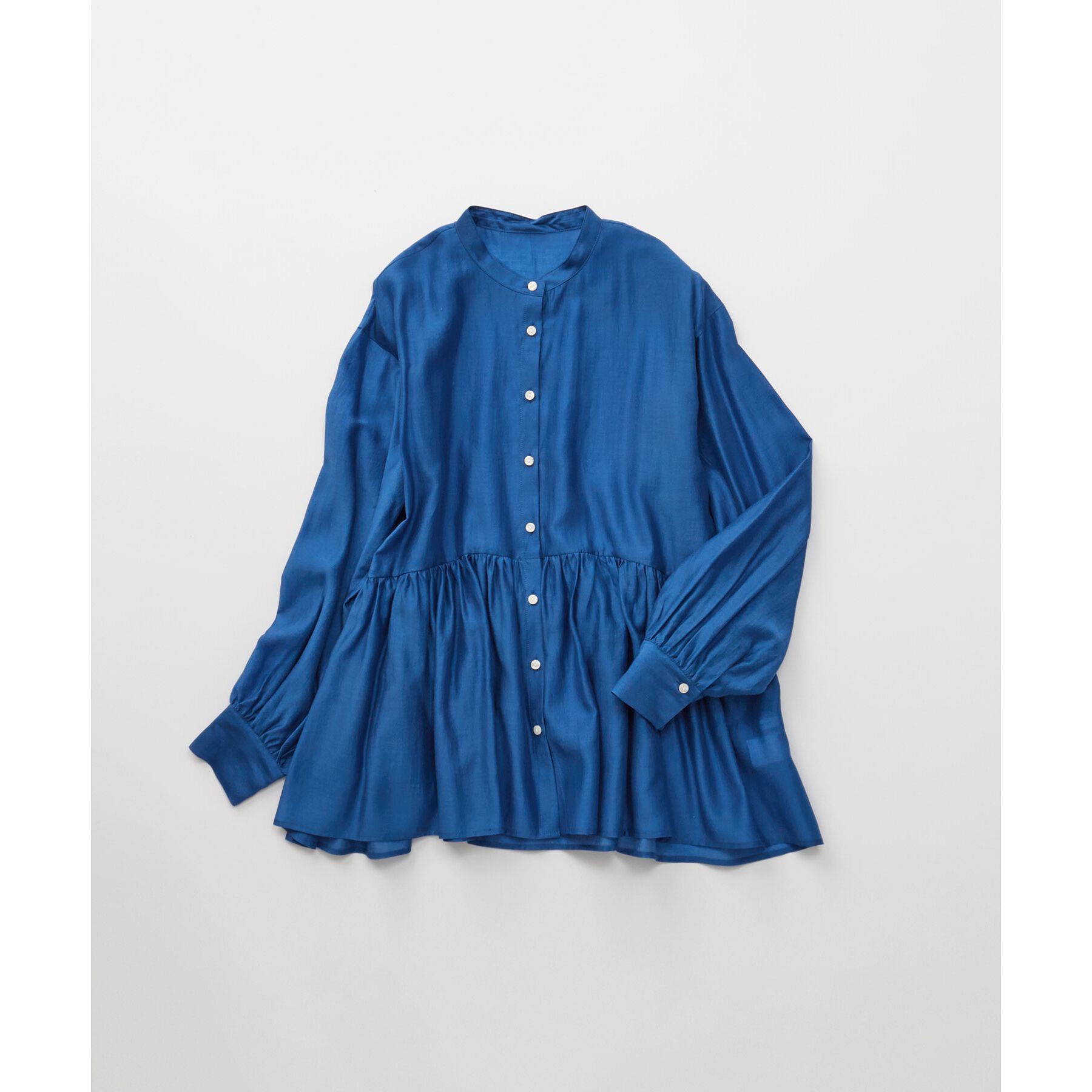 OPAQUE.CLIP「シアーペプラムブラウス【洗濯機洗い可】」|シャツ・ブラウス|