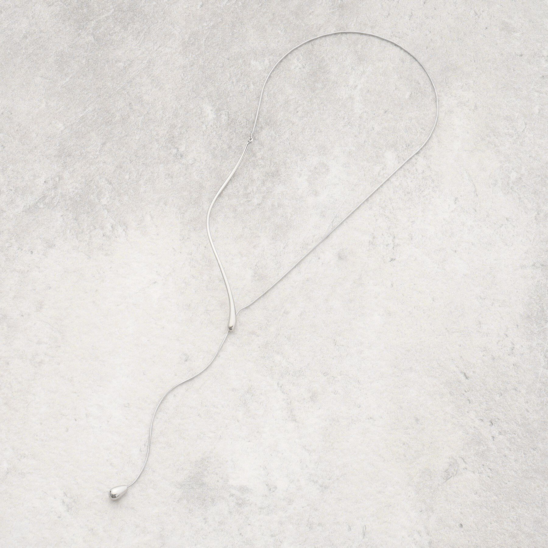 OPAQUE.CLIP「メタルバースライドネックレス」|ネックレス|シルバー(006)