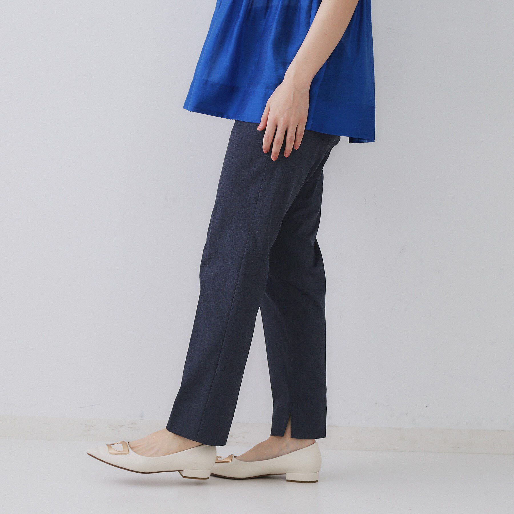 OPAQUE.CLIP「《S-LLサイズ》ハイストレッチスティックパンツ【洗濯機洗い可/接触冷感】」|その他|