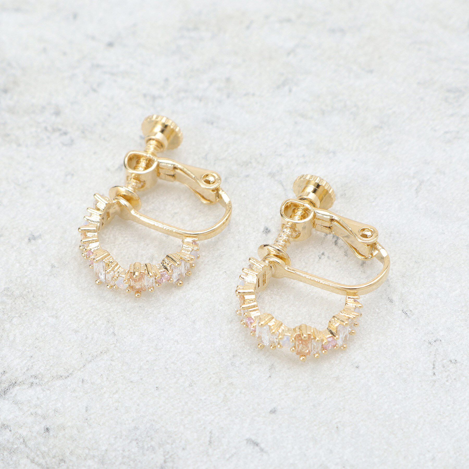 OPAQUE.CLIP「ビジューイヤリング」|イヤリング|