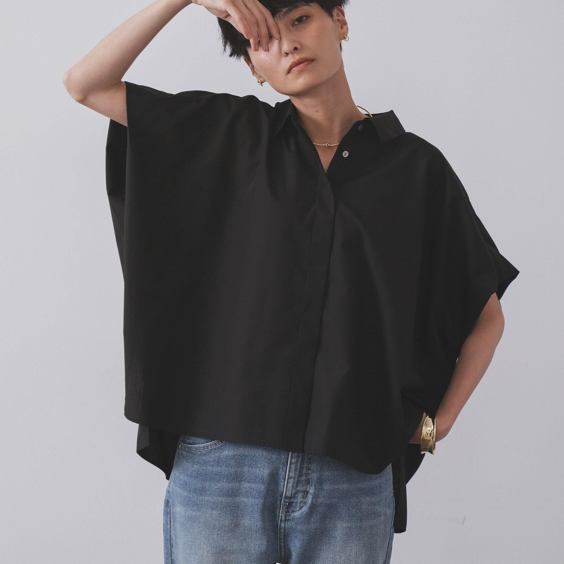 OPAQUE.CLIP「《andGIRL掲載》リラクシーシャツ【洗濯機洗い可】」|シャツ・ブラウス|