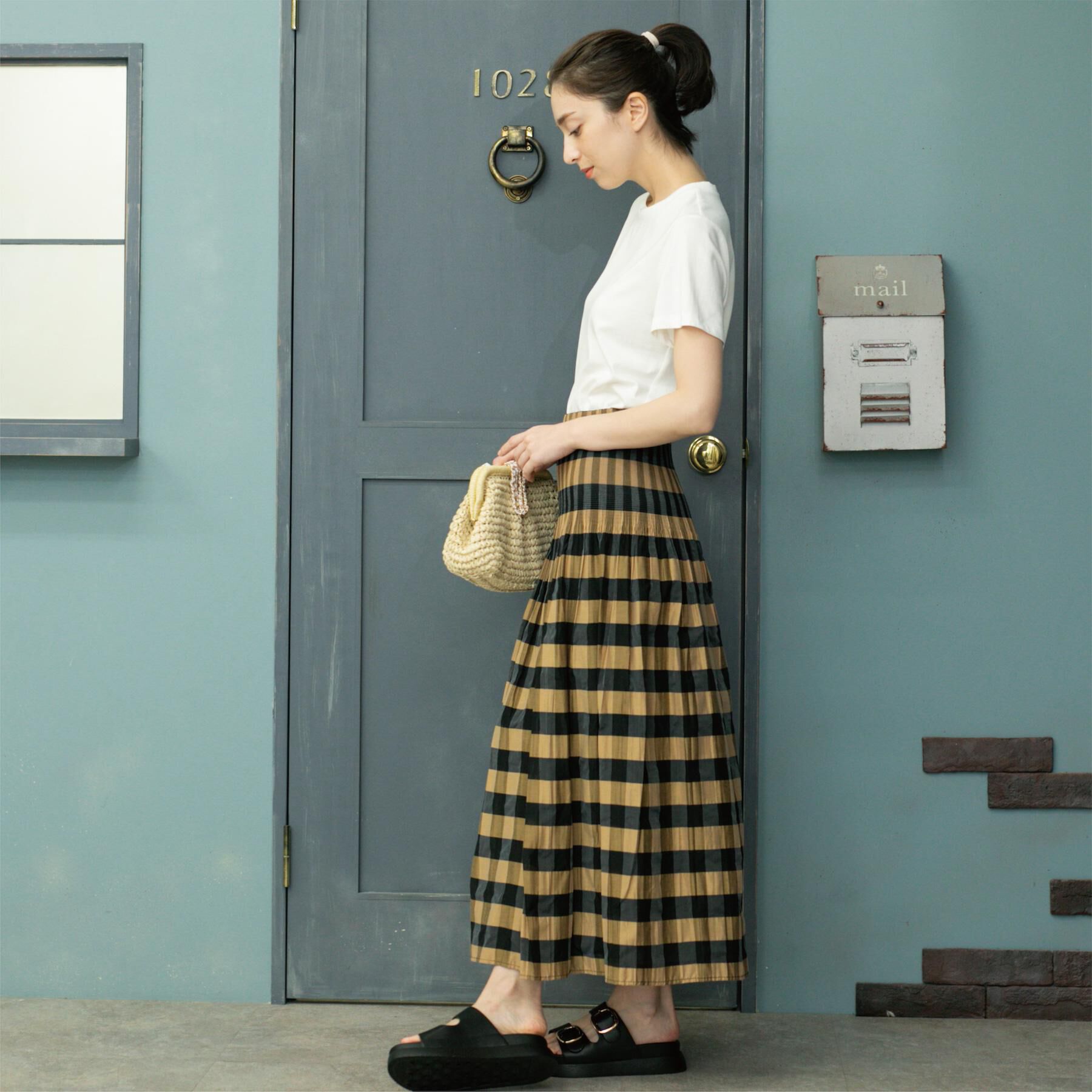 OPAQUE.CLIP「《5色展開》ベーシックTシャツ【洗濯機洗い可/UV/接触冷感】」|Tシャツ・カットソー|