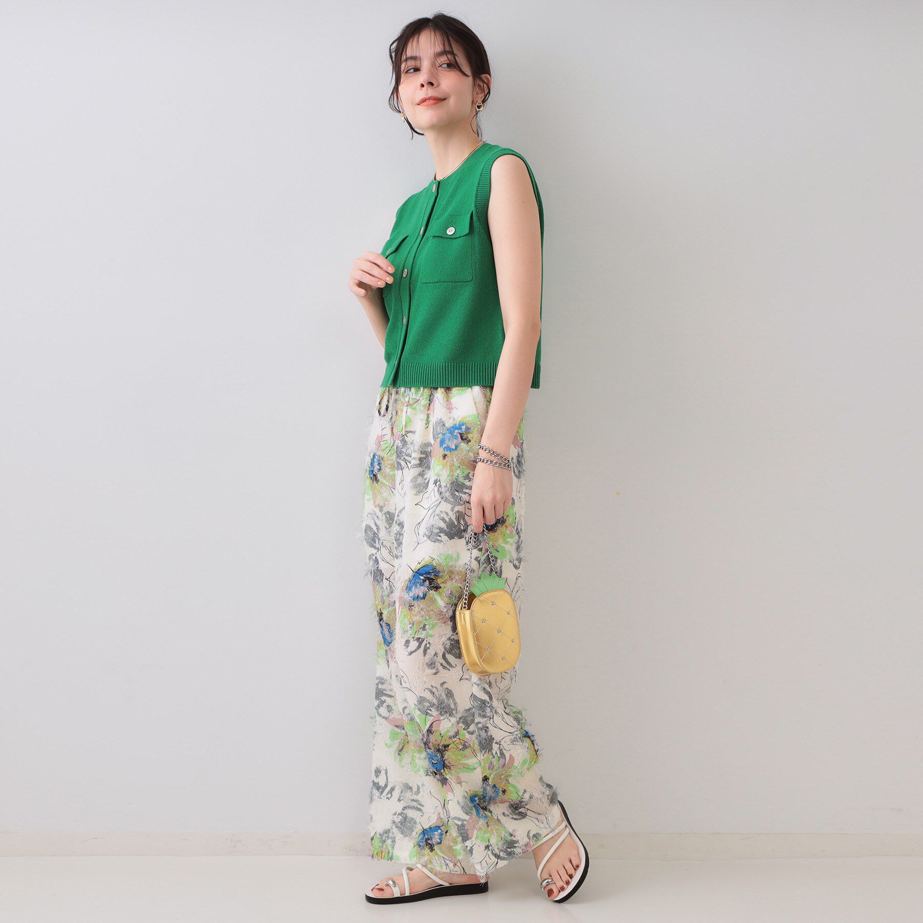 OPAQUE.CLIP「トロピカルメタリックミニショルダーバッグ」|ショルダー・メッセンジャー|