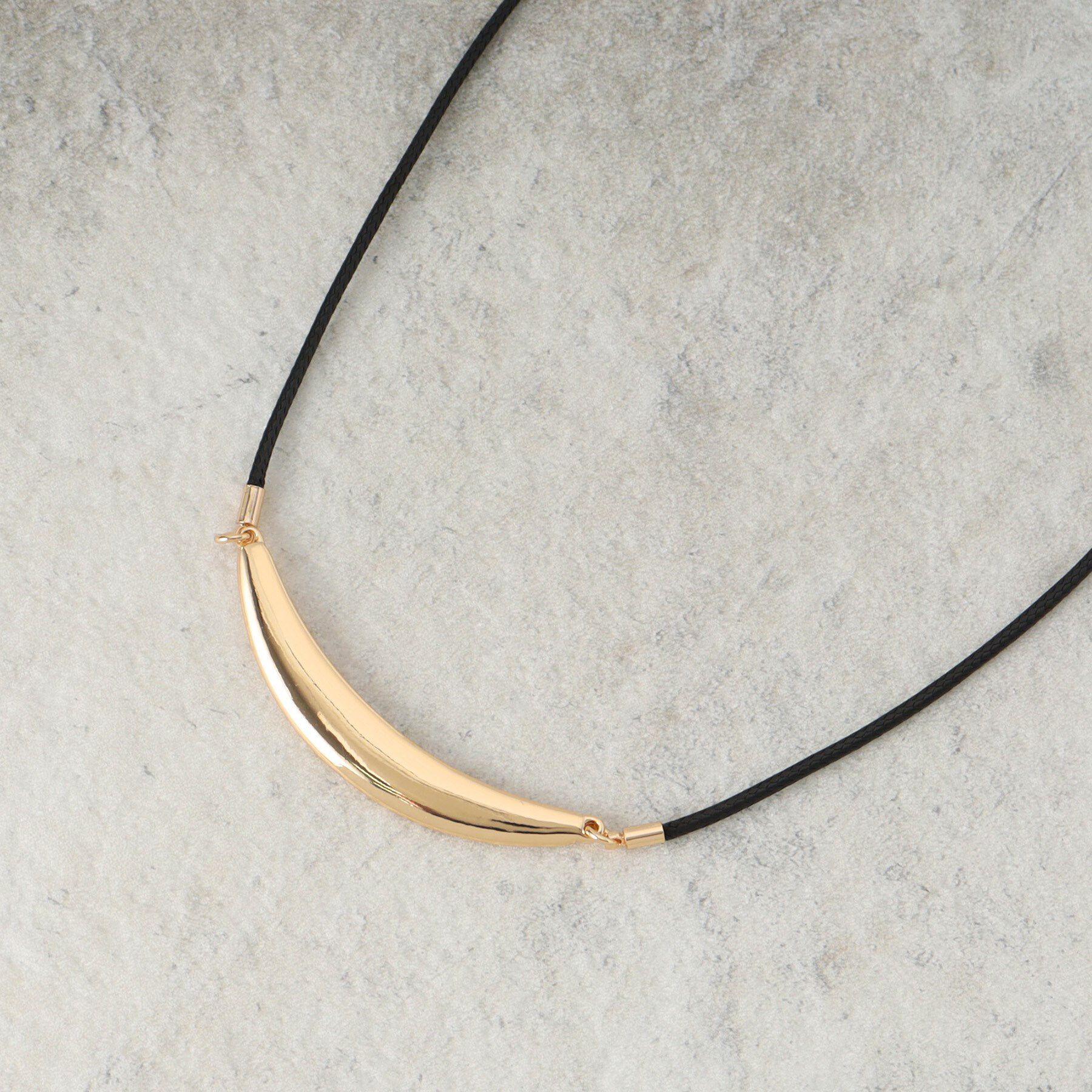 OPAQUE.CLIP「メタルバー&times;コードネックレス」|ネックレス|