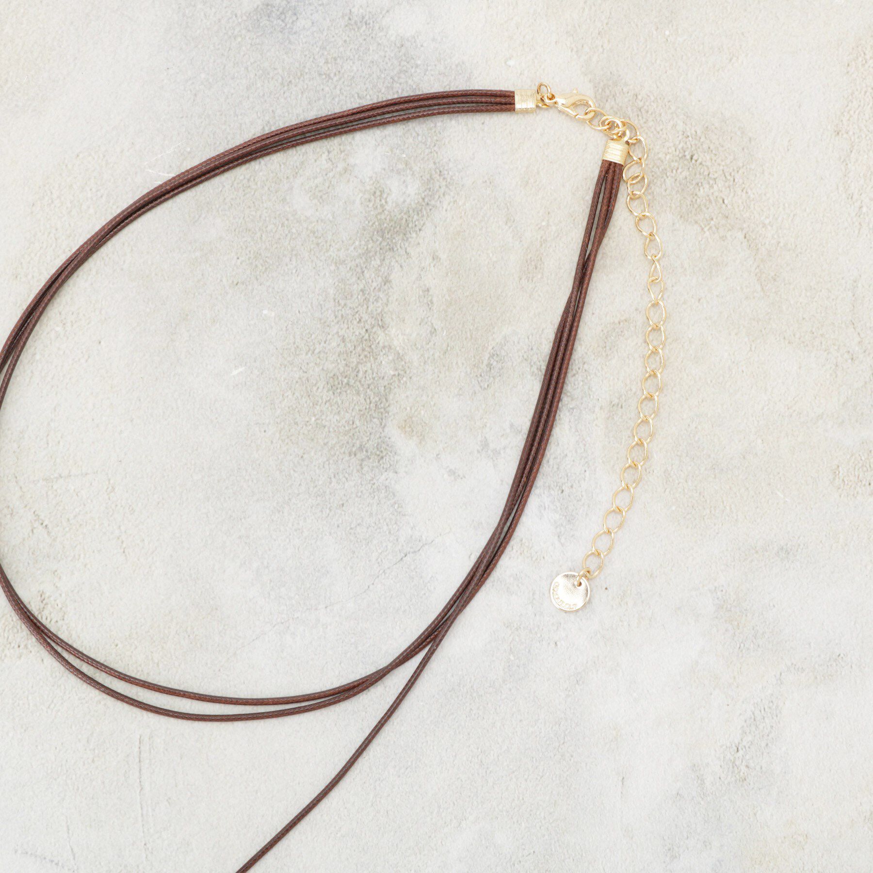 OPAQUE.CLIP「2連細コードチョーカー」|ネックレス|