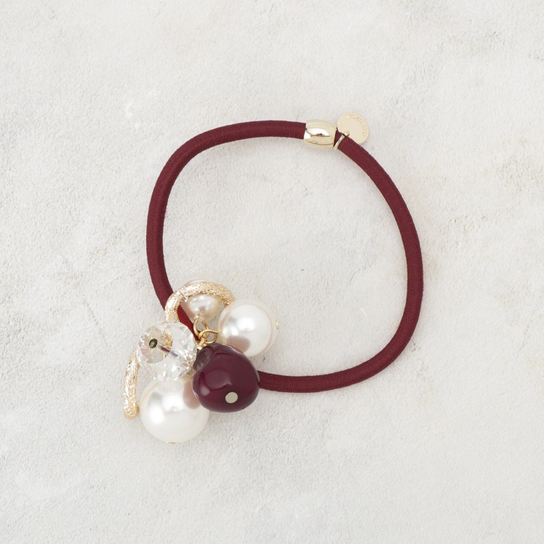 OPAQUE.CLIP「シャラシャラポニー ヘアゴム」|その他|ボルドー(064)