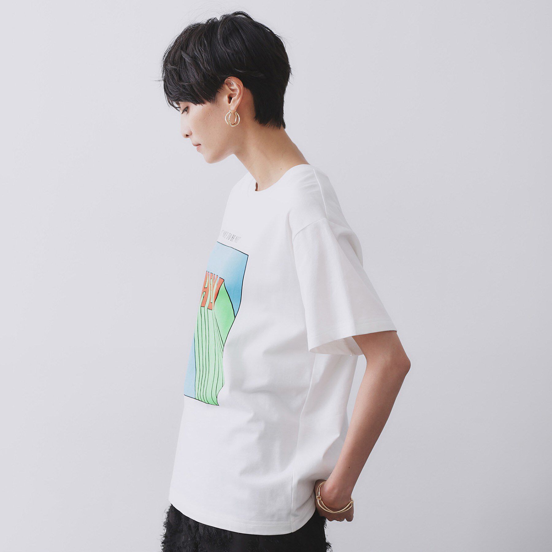 OPAQUE.CLIP「【Pontre Studio／ポンレストゥディオ】別注グラフィックTシャツ」|Tシャツ・カットソー|