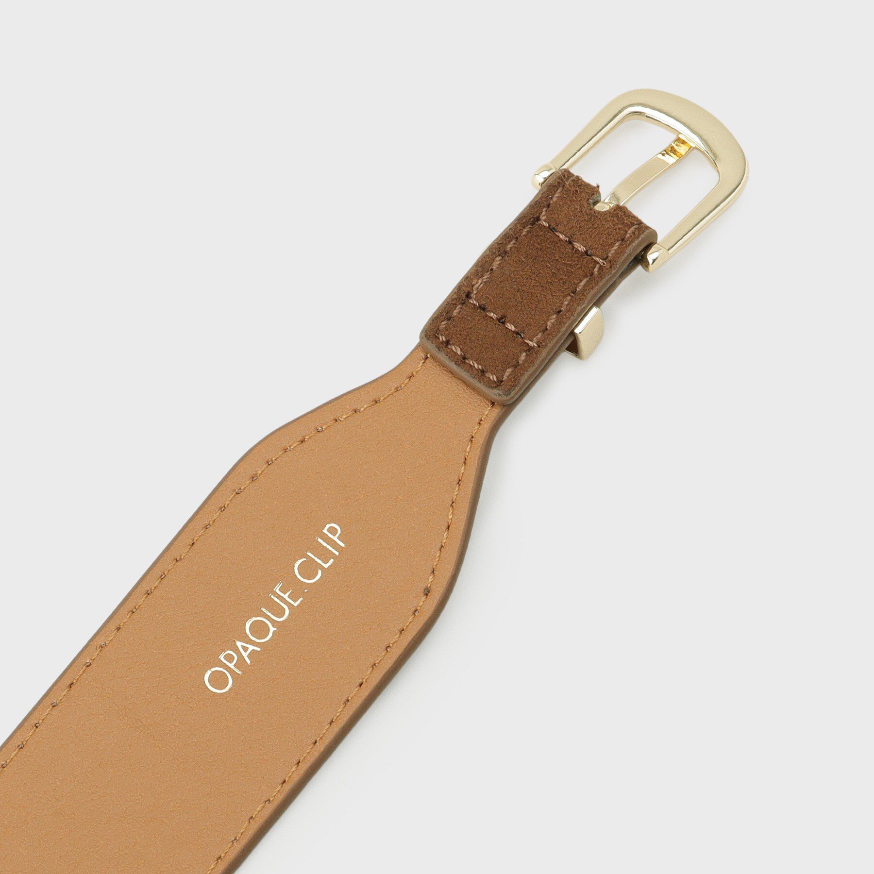 OPAQUE.CLIP「フェイクスエードデザインベルト」|ベルト|