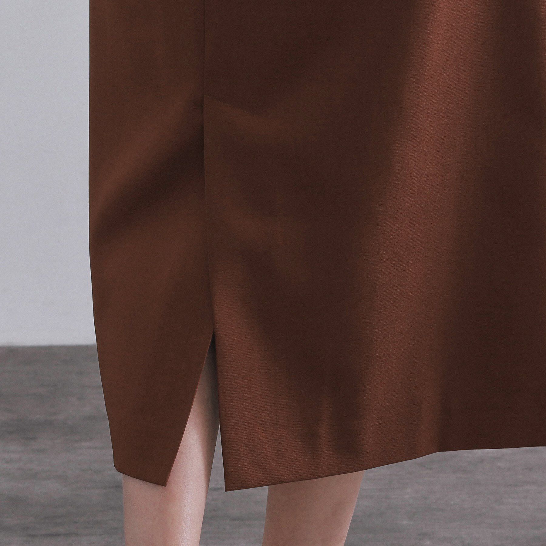 OPAQUE.CLIP「ポケットデザインナロースカート【洗濯機洗い可】」|スカート|