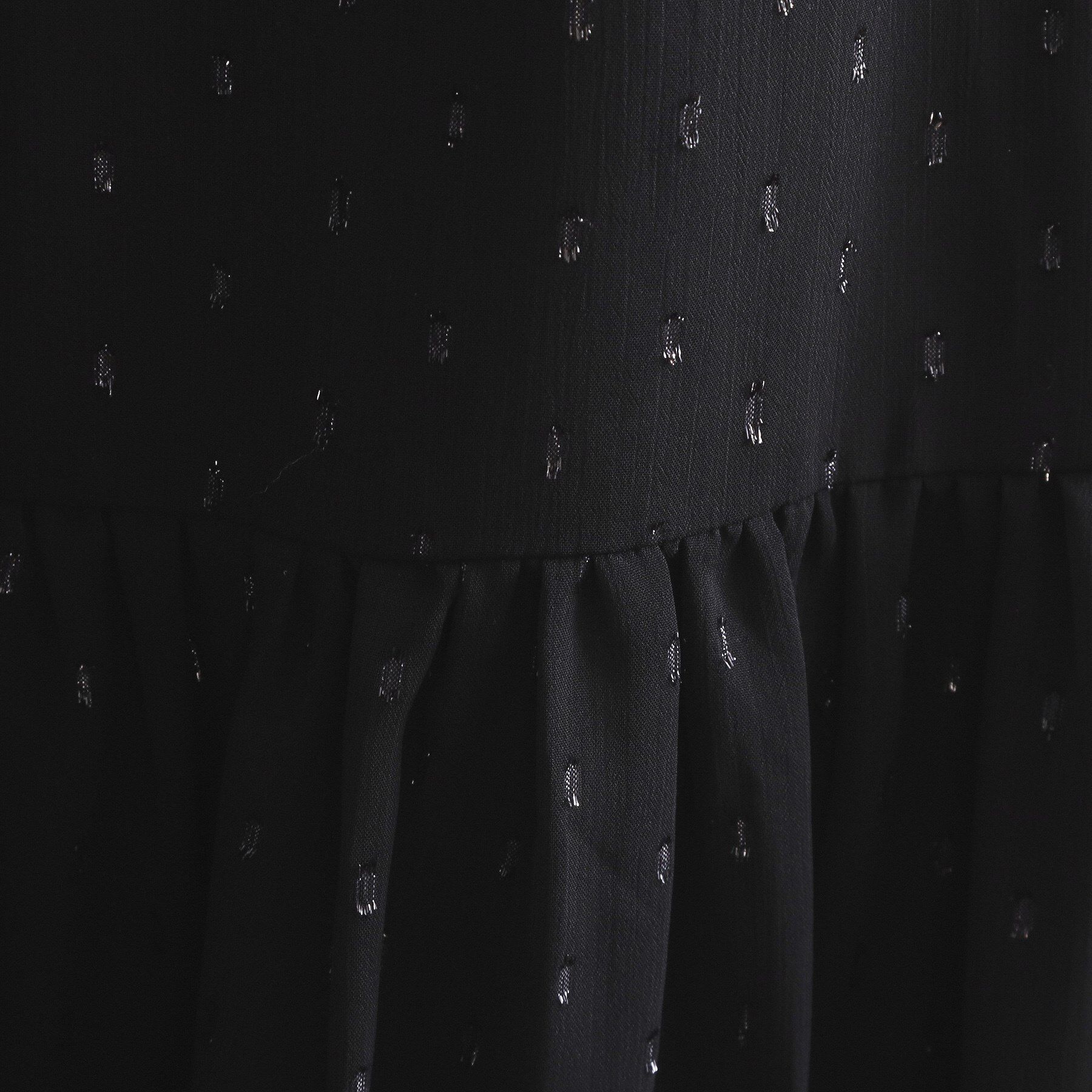 OPAQUE.CLIP「ラメドットイージーティアードスカート【洗濯機洗い可】」|スカート|